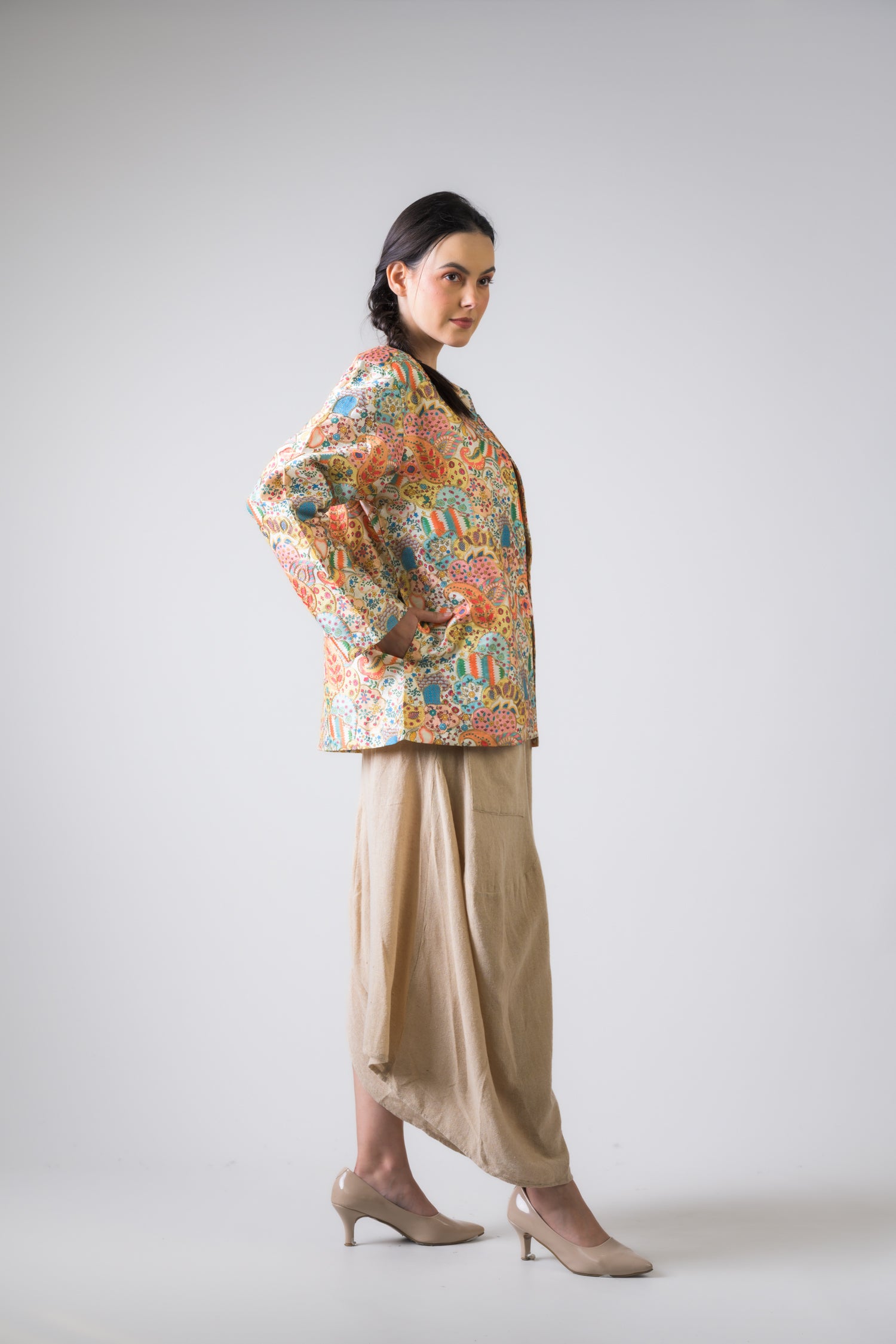 Bold Handy Cotton Jacket - Assorted