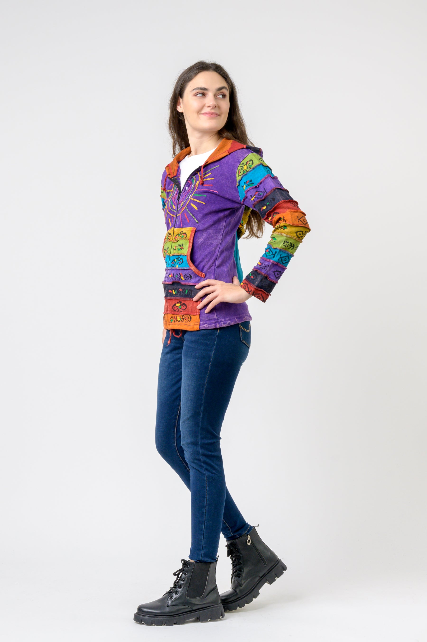 Rhea Sun Print Jacket