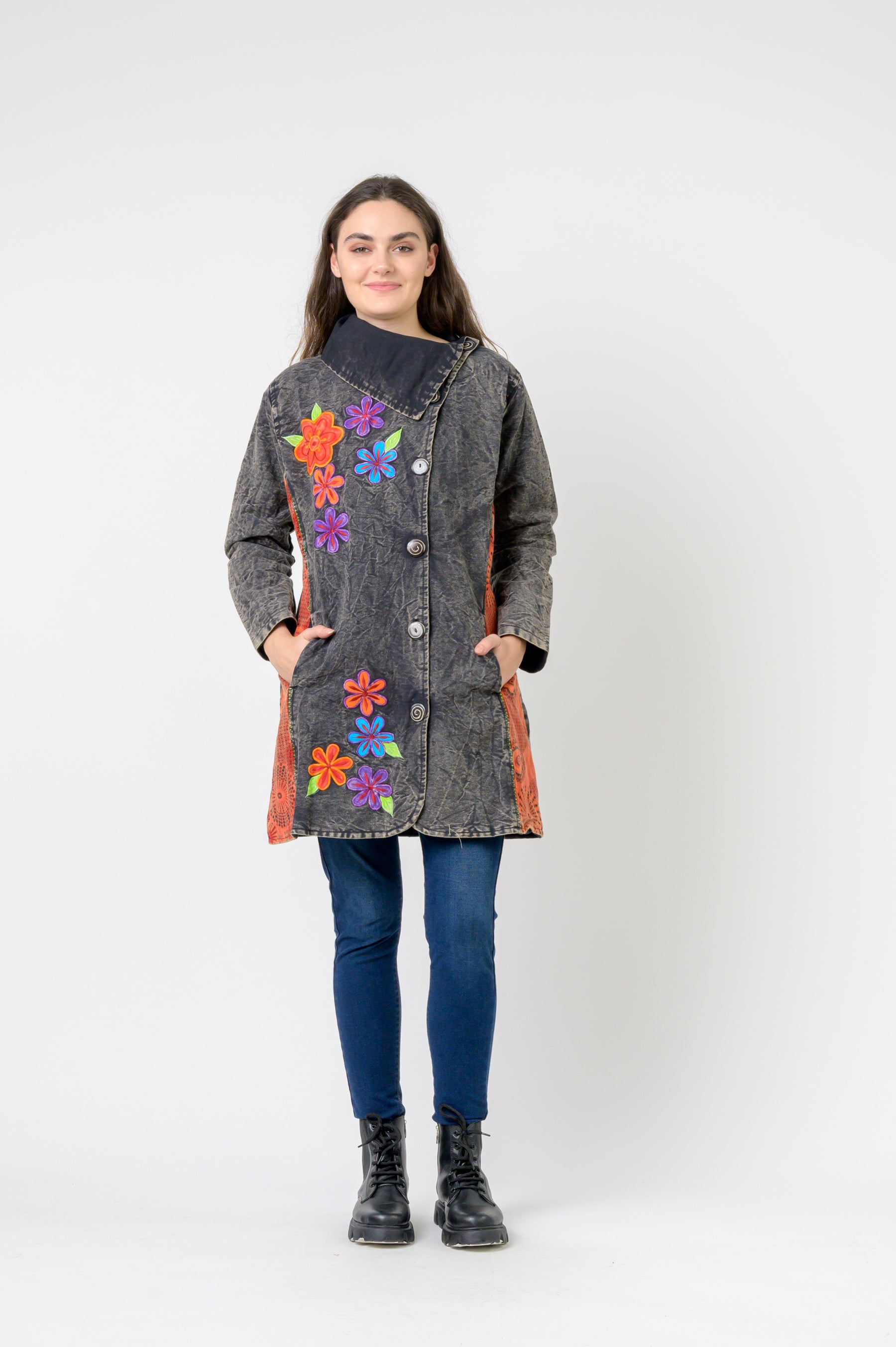 Double Breasted Cotton Jacket