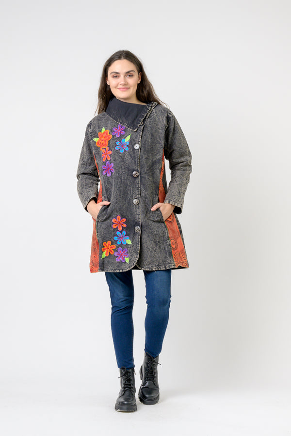 Double Breasted Cotton Jacket