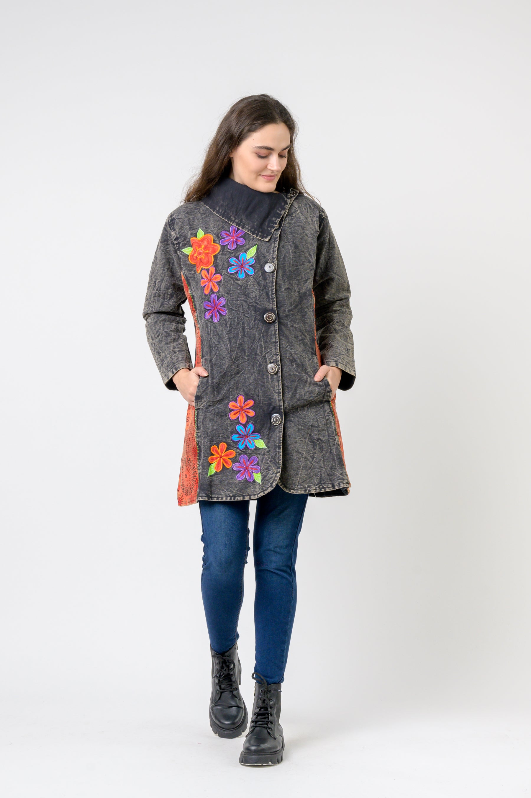 Double Breasted Cotton Jacket