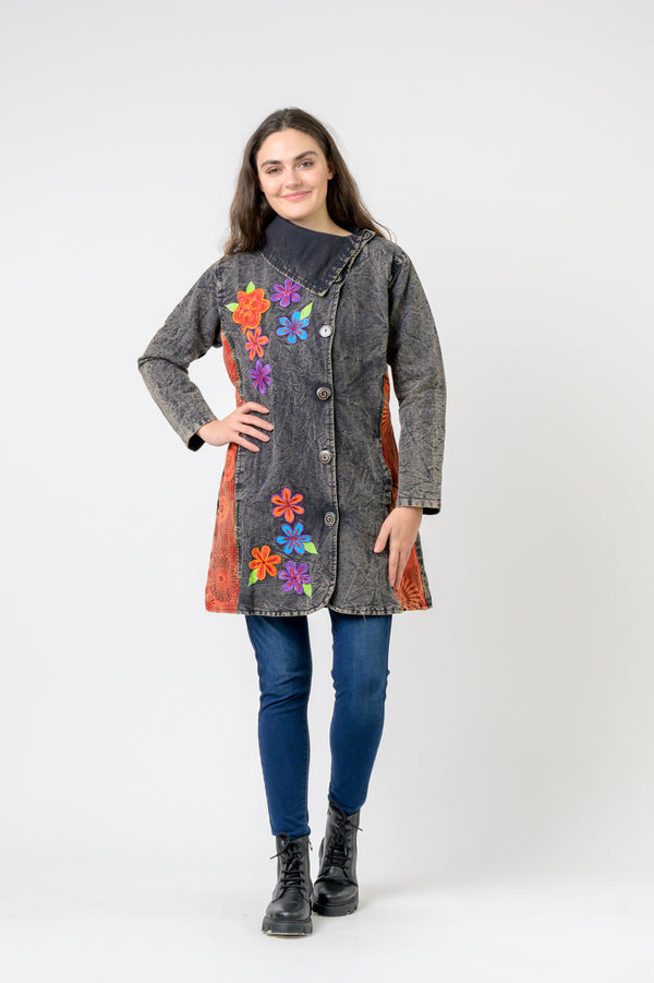 Double Breasted Cotton Jacket