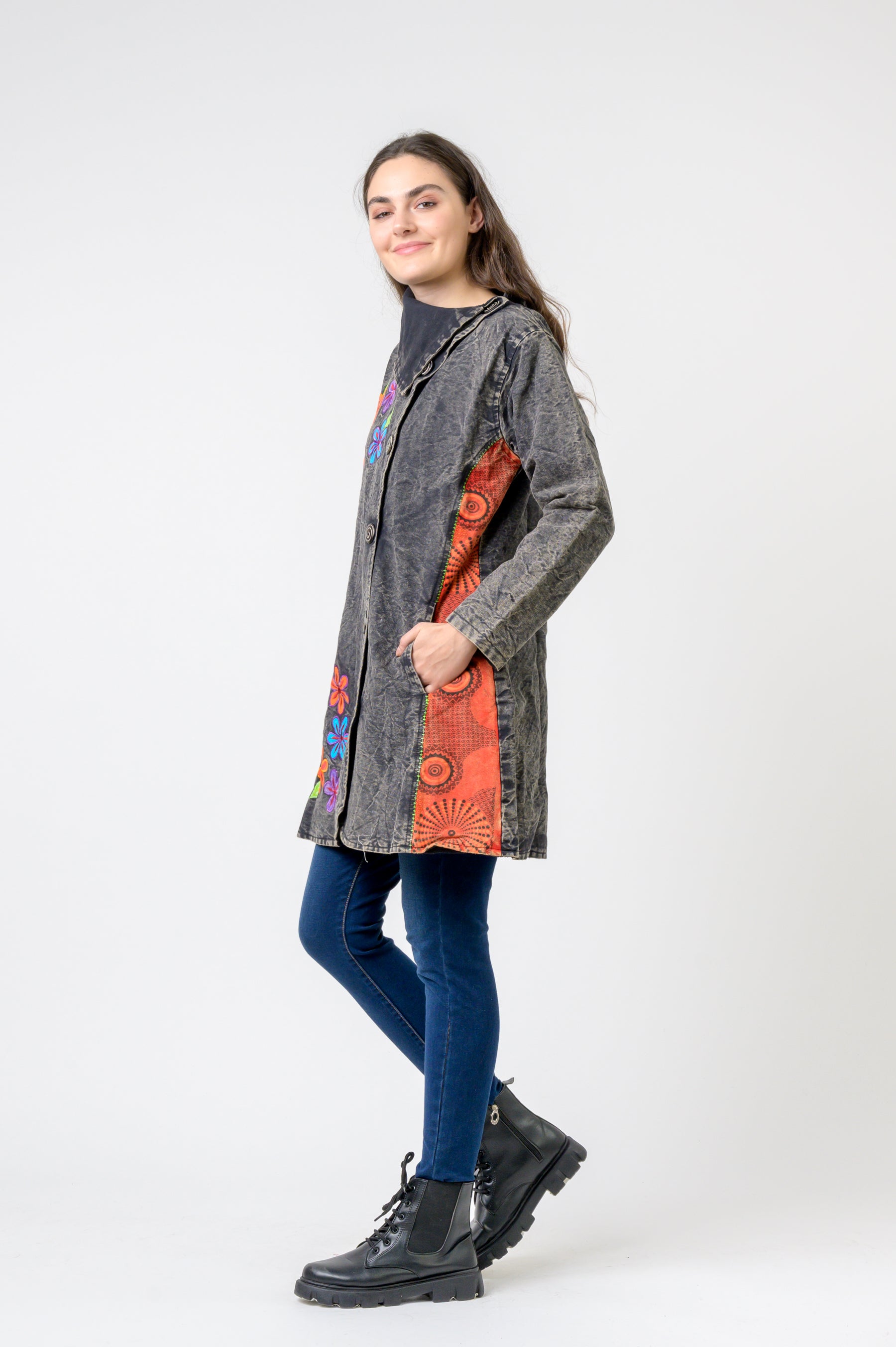 Double Breasted Cotton Jacket