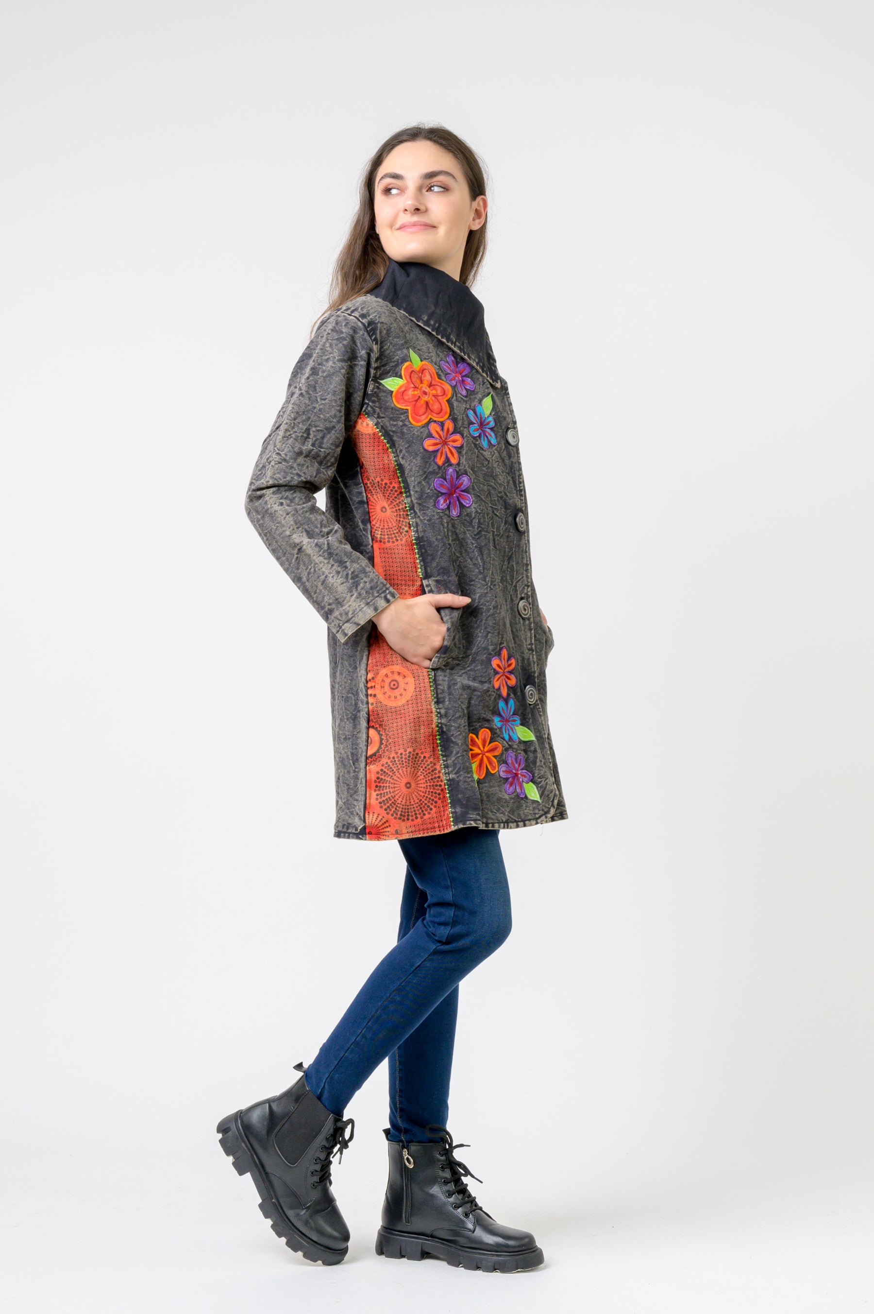 Double Breasted Cotton Jacket