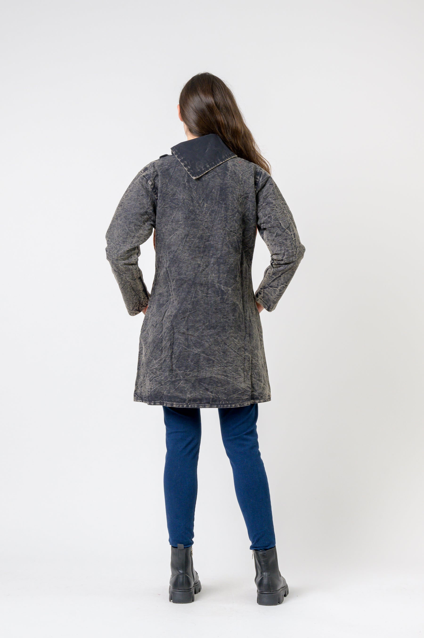 Double Breasted Cotton Jacket