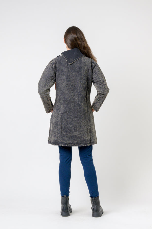 Double Breasted Cotton Jacket