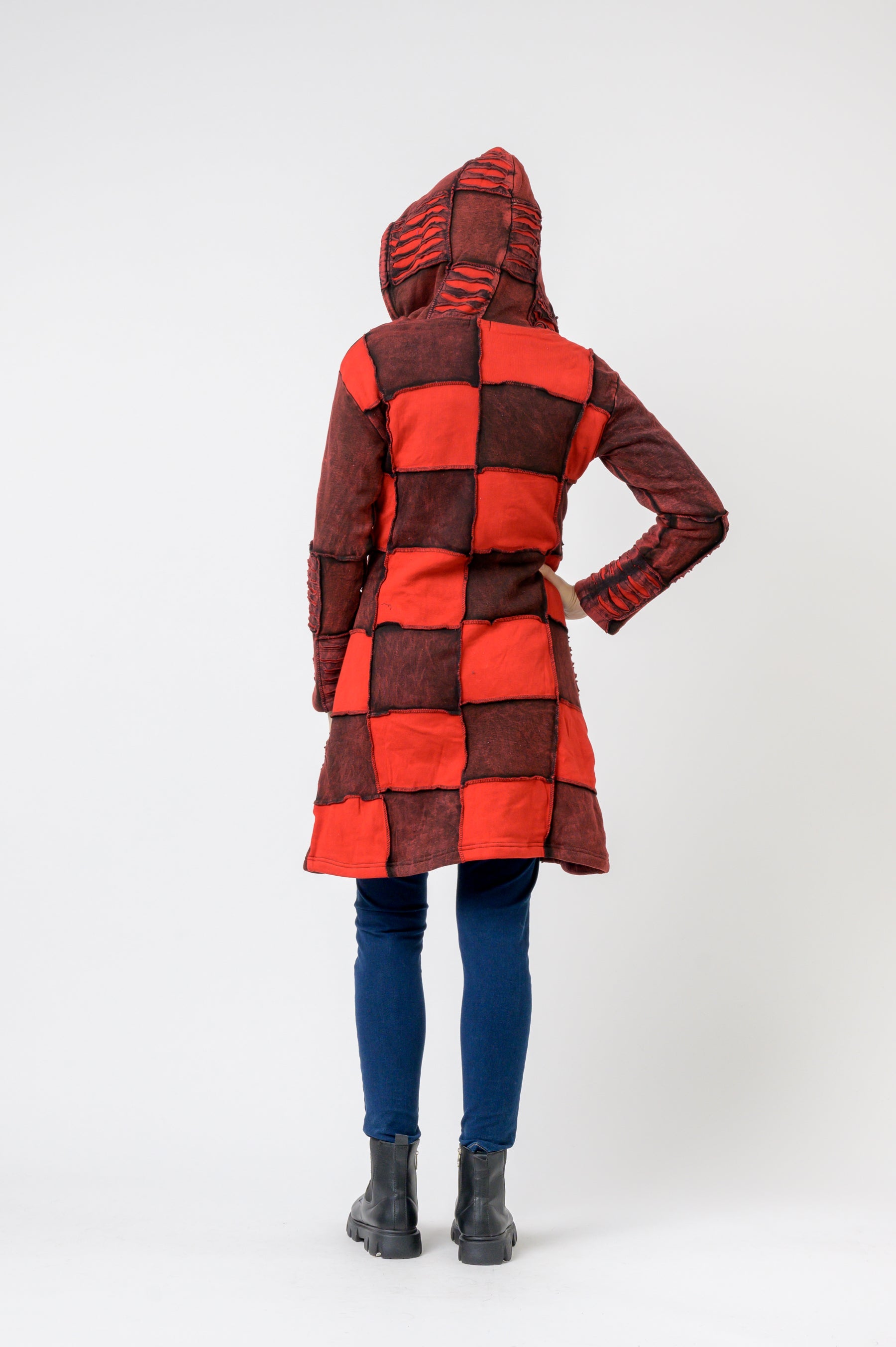 Rhea Cotton Long Flower Jacket