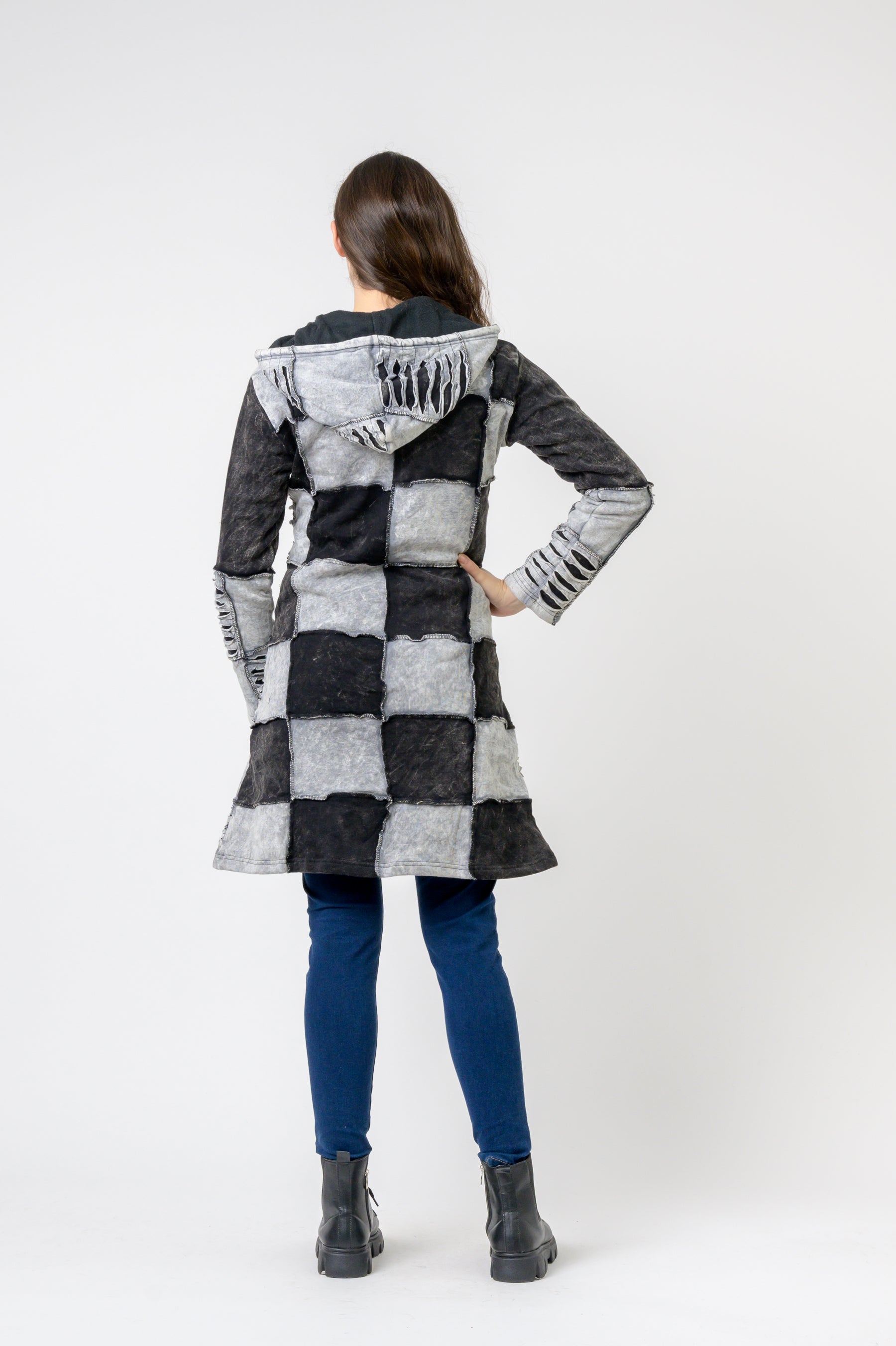 Cotton Long Flower Jacket