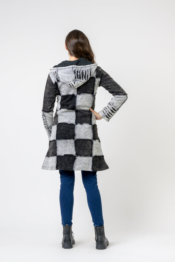 Cotton Long Flower Jacket