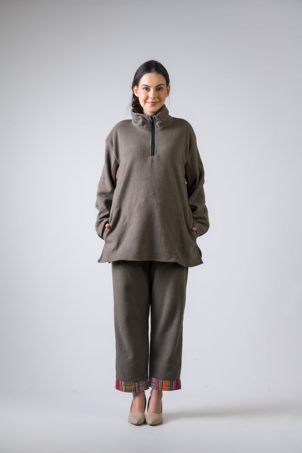 Zipper Jacket - Grey