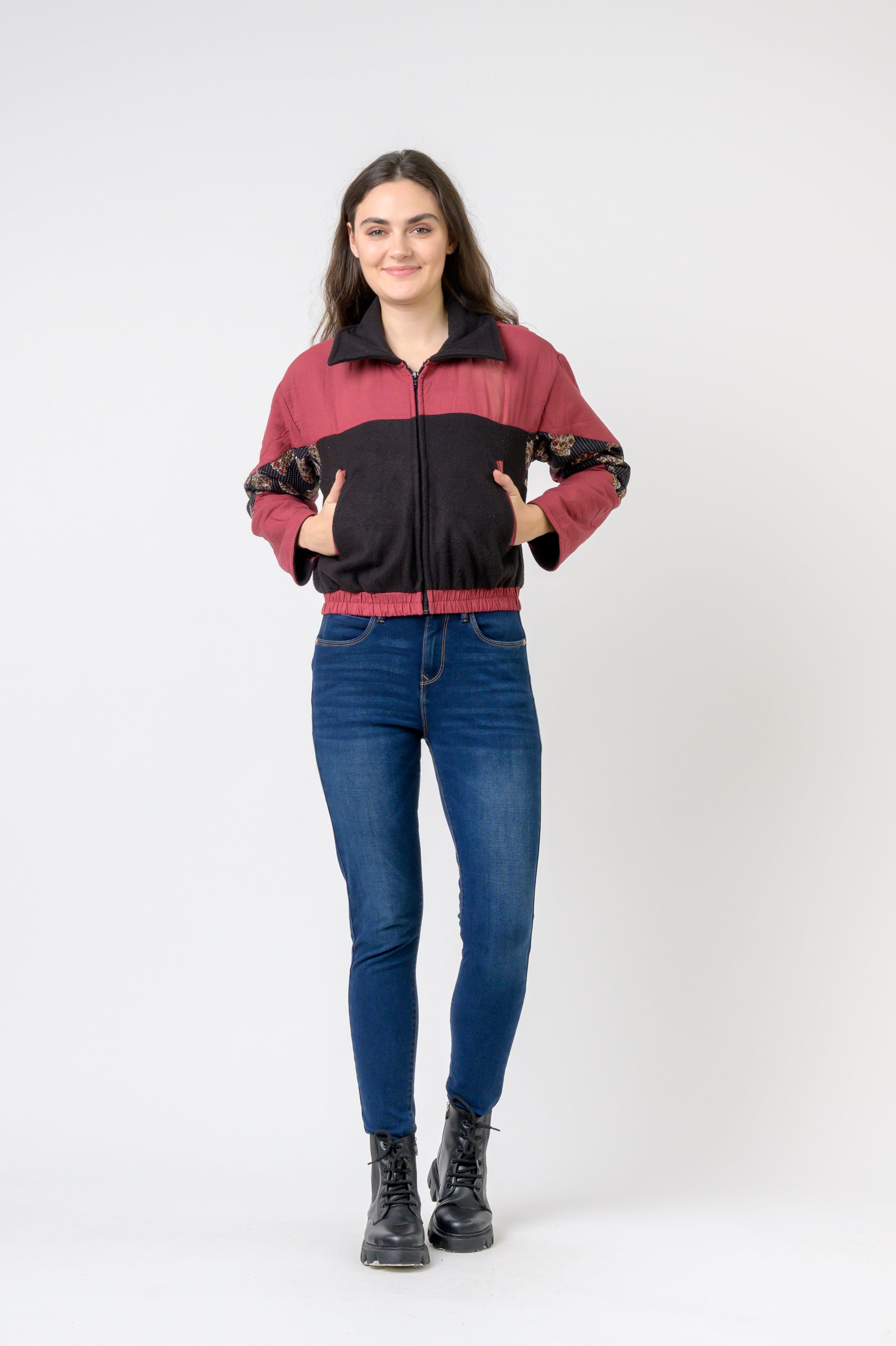 Floral Fleecy Jacket