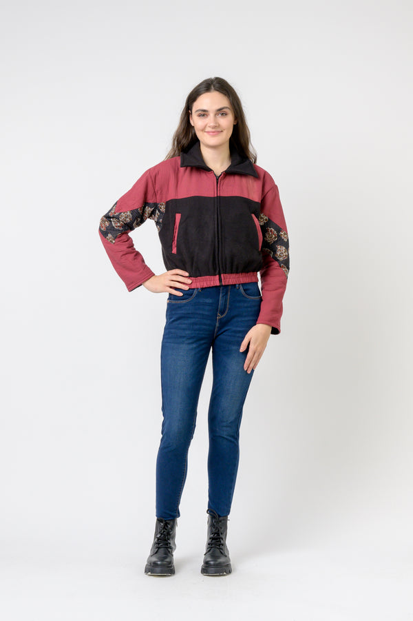 Floral Fleecy Jacket