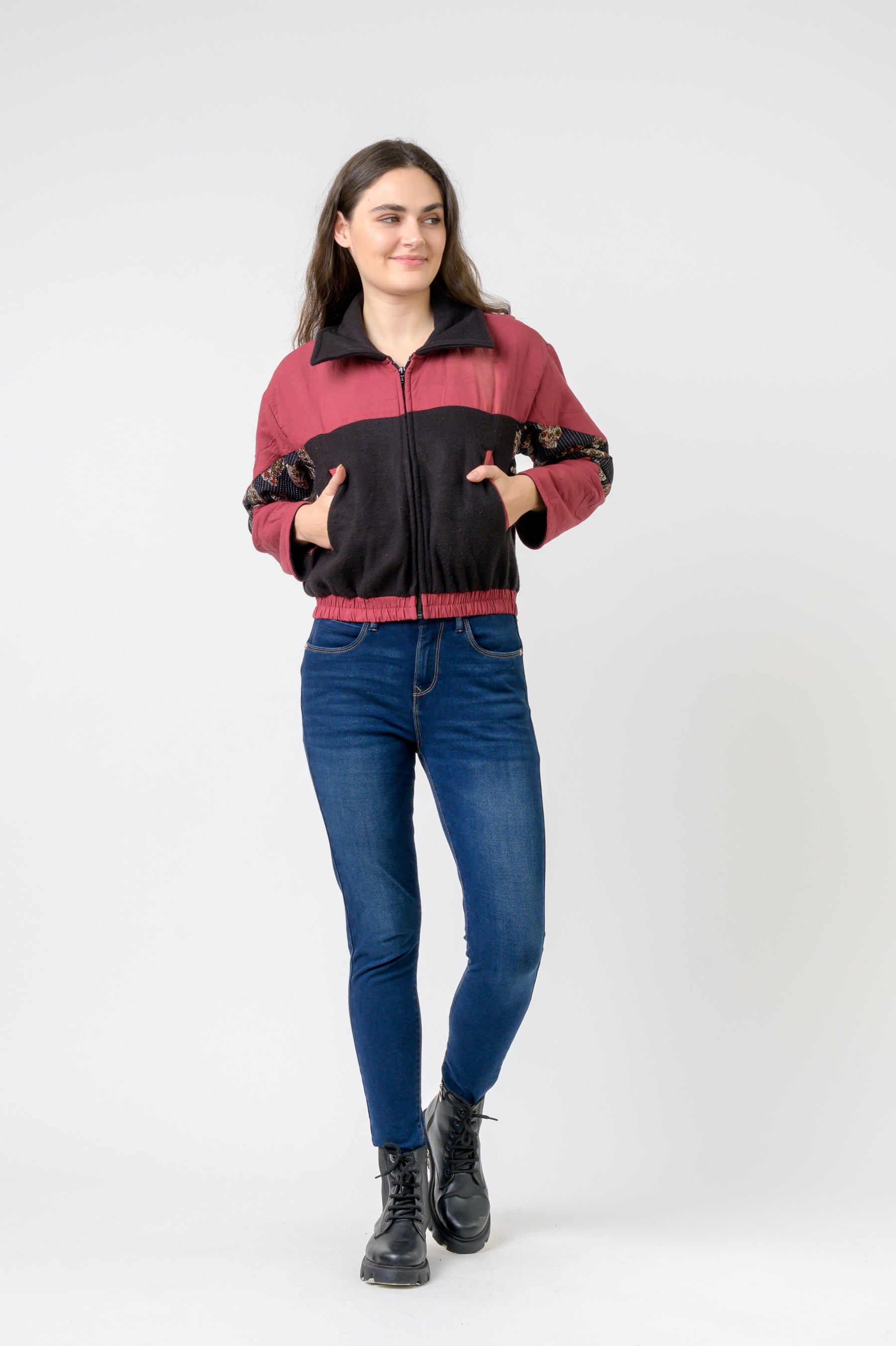 Floral Fleecy Jacket