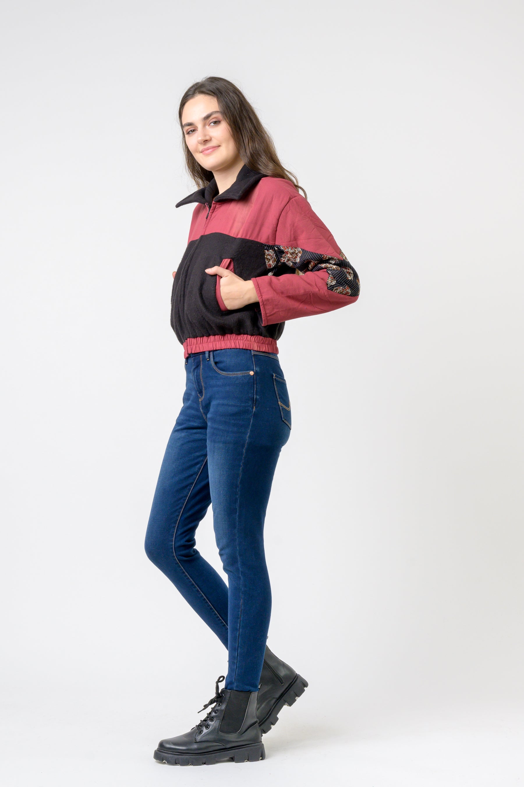 Floral Fleecy Jacket