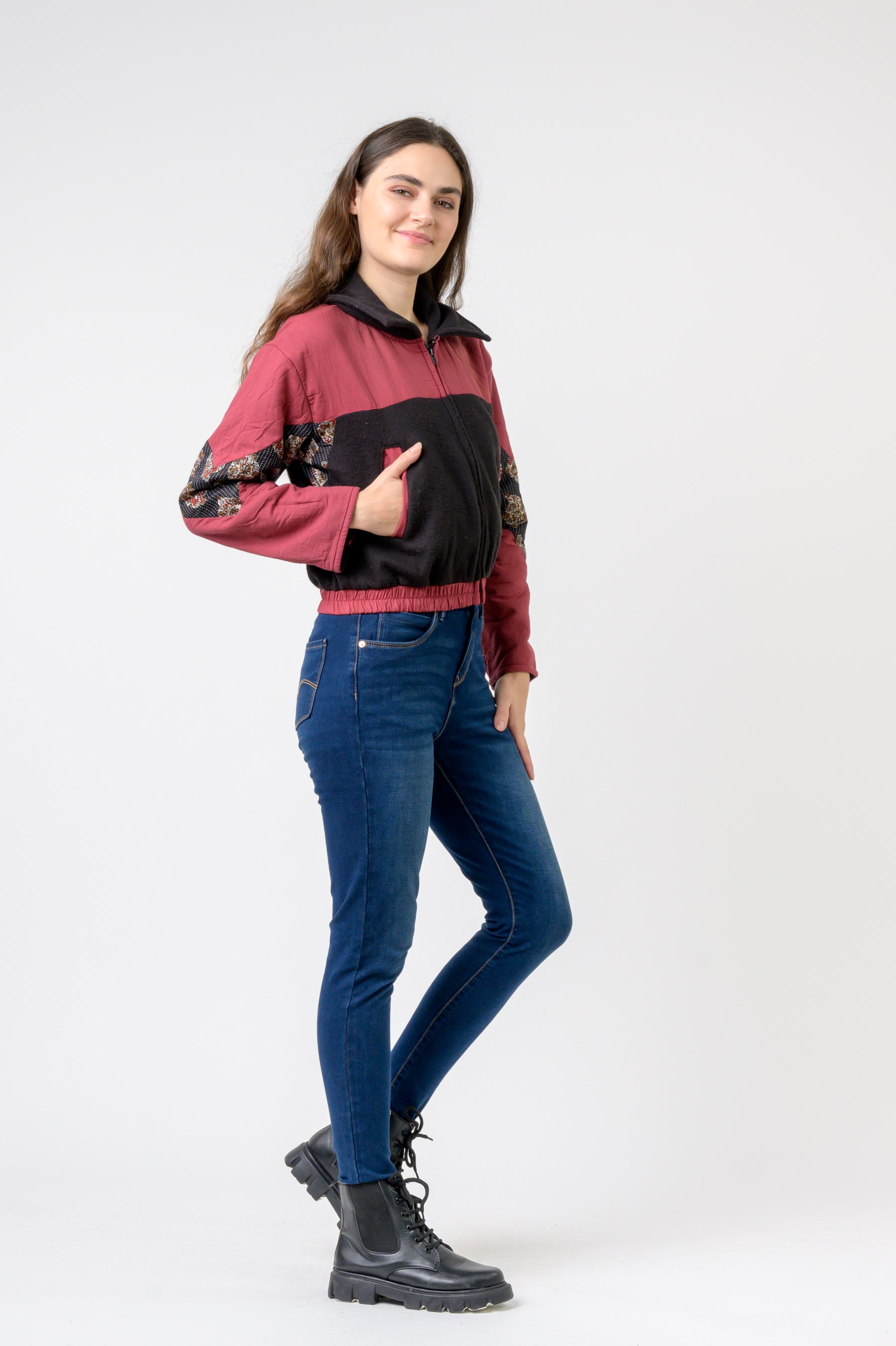 Floral Fleecy Jacket