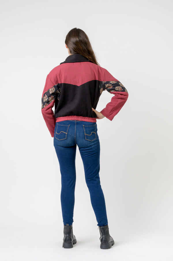 Floral Fleecy Jacket