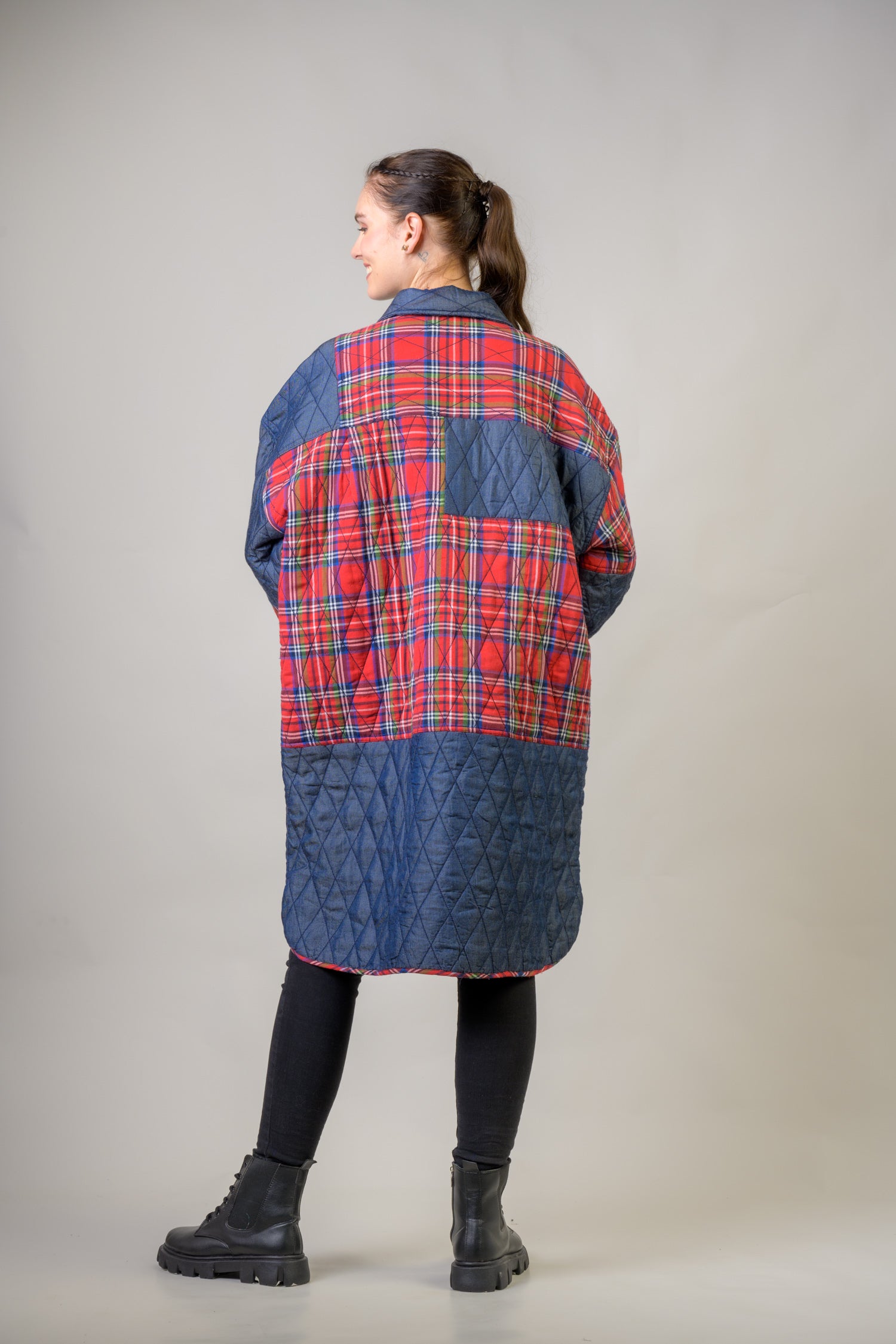 Rhea Joy Oversized Quilted Jacket