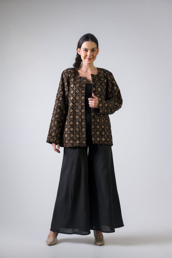 Roxy Short Jacket - Brown
