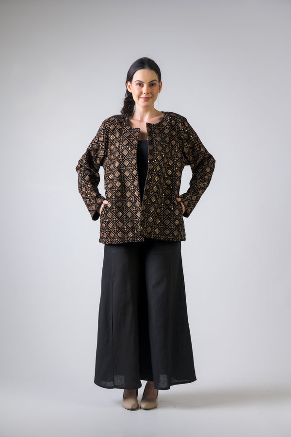 Roxy Short Jacket - Brown
