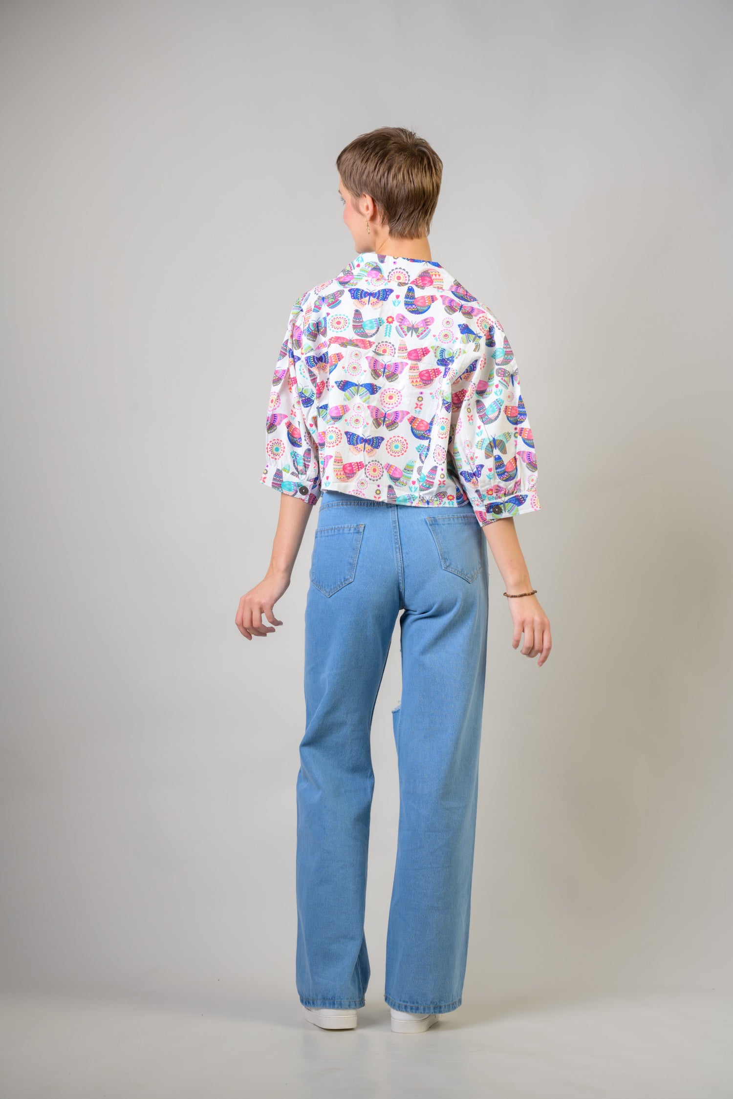 Multicolor Short Jacket