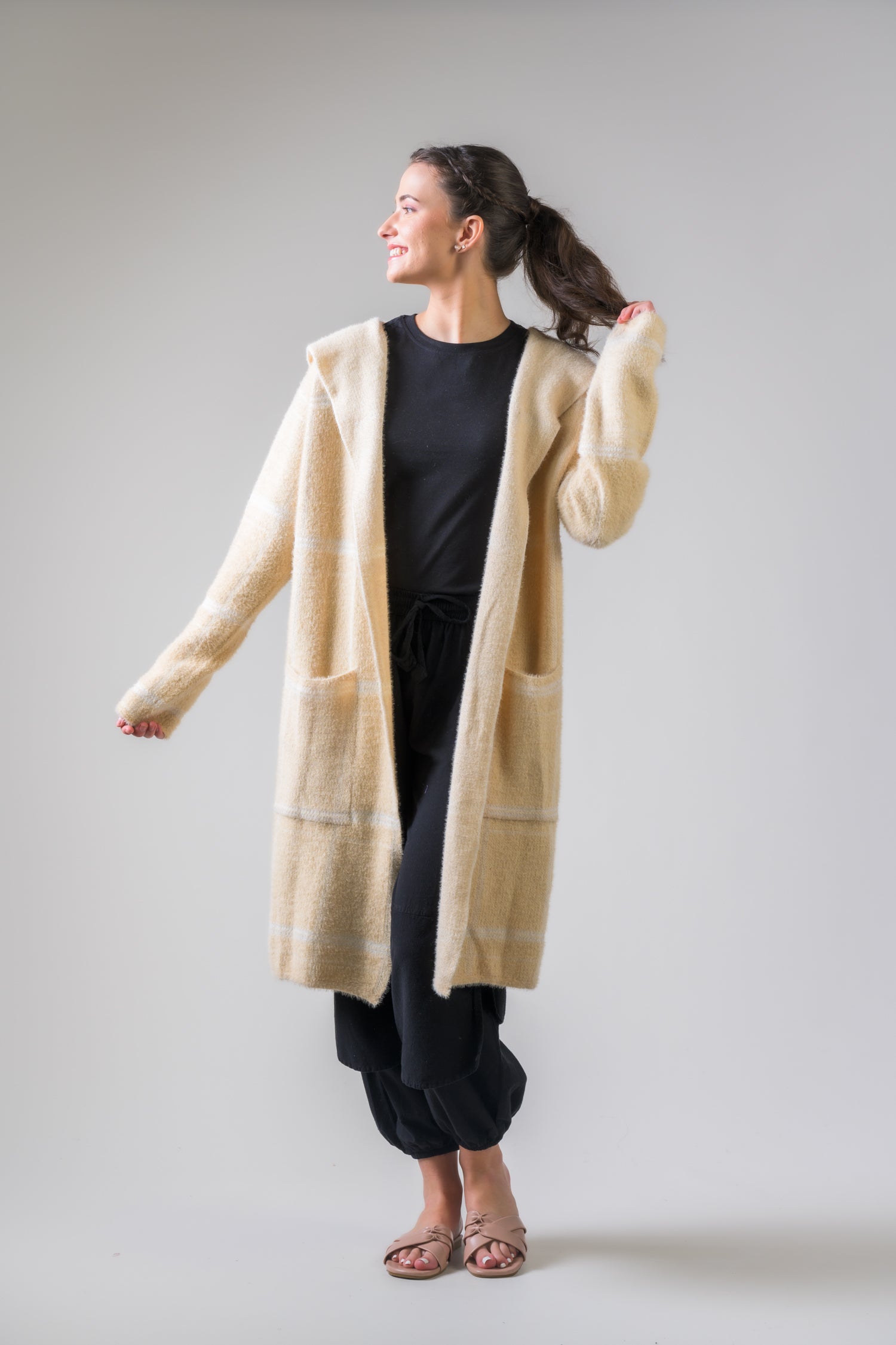 Pattern Jacket - Beige