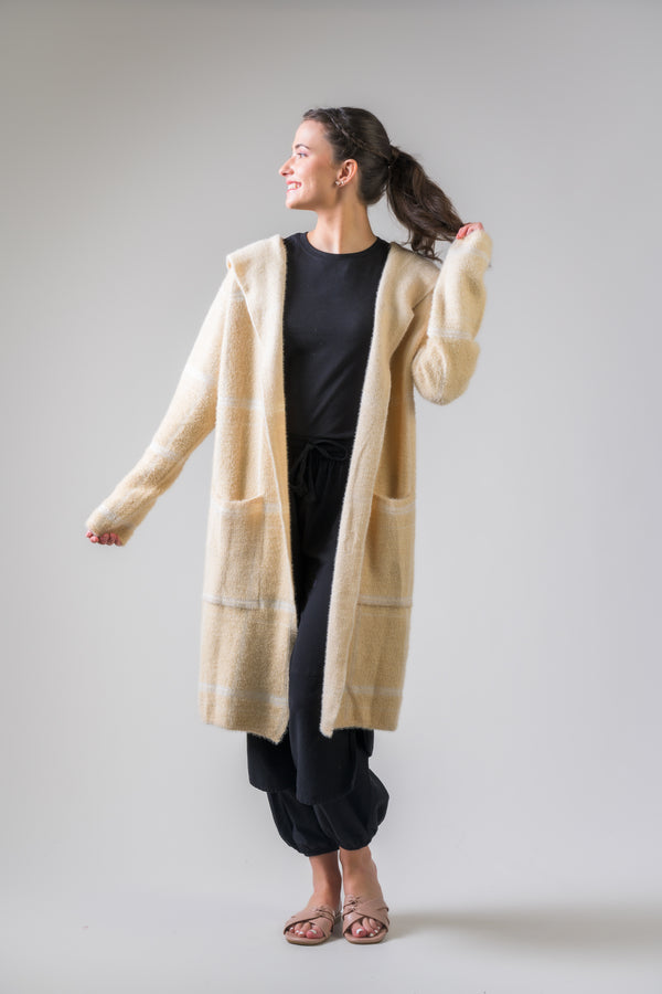 Pattern Jacket - Beige