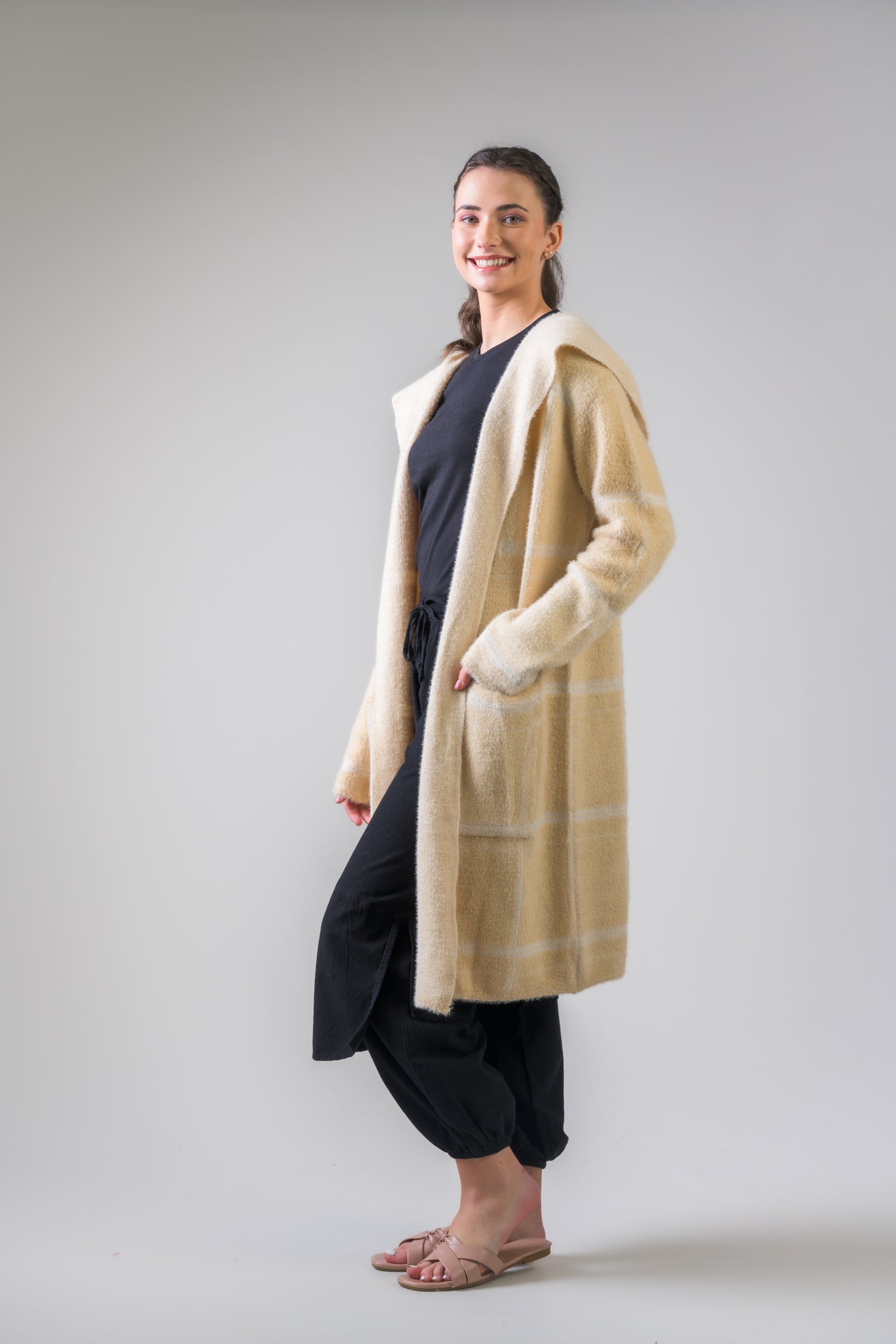 Pattern Jacket - Beige
