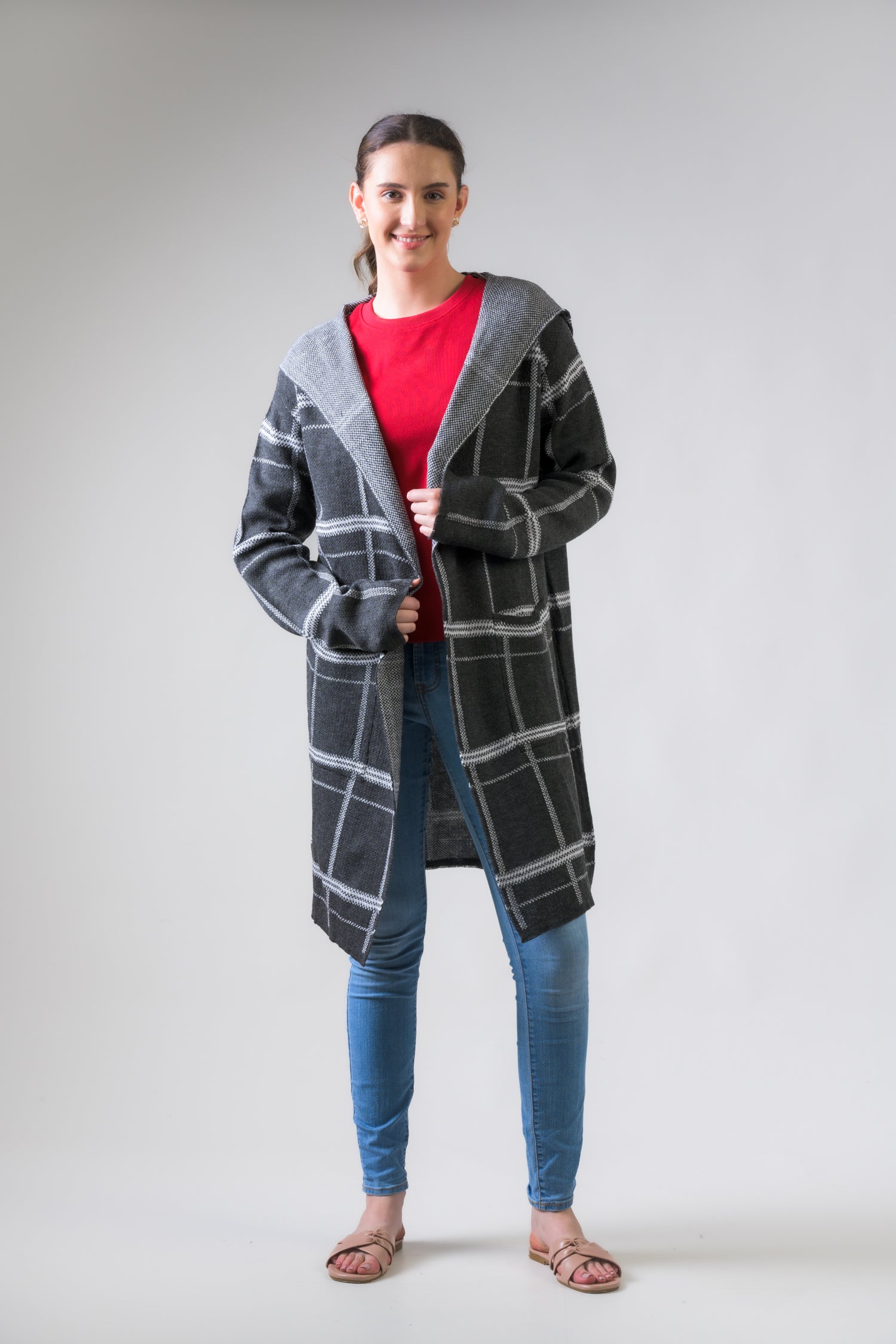 Pattern Jacket - Grey