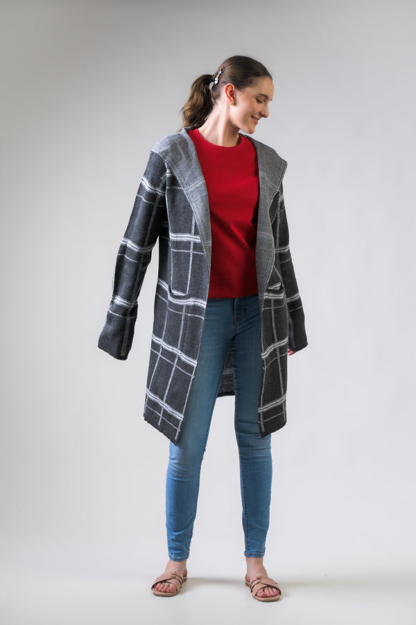Pattern Jacket - Grey