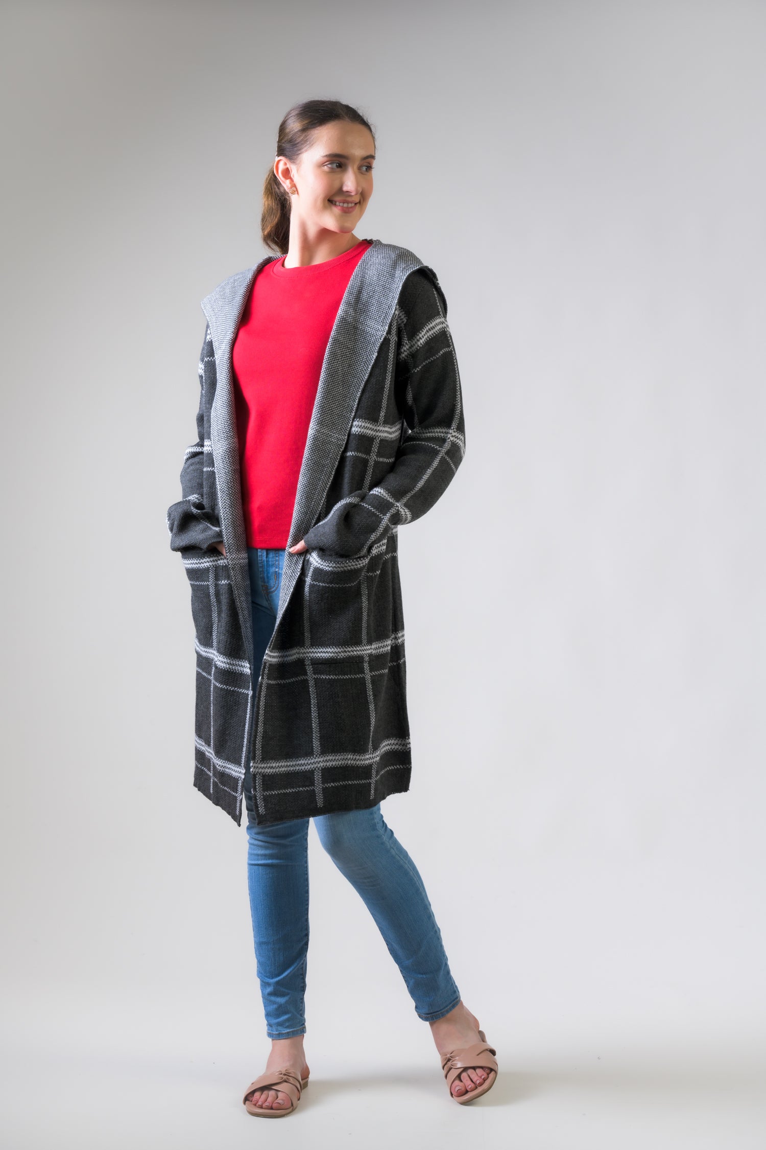 Pattern Jacket - Grey