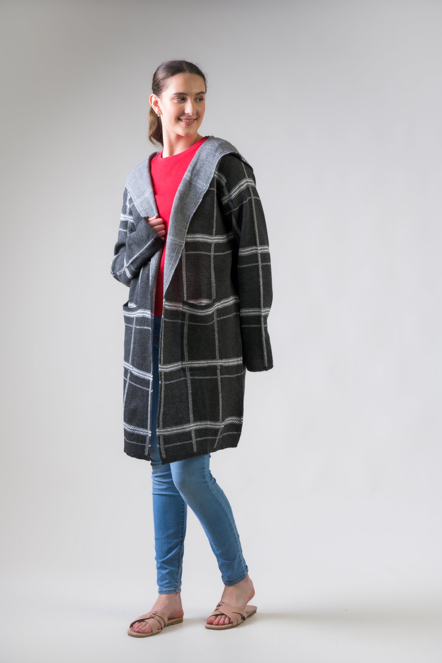 Pattern Jacket - Grey