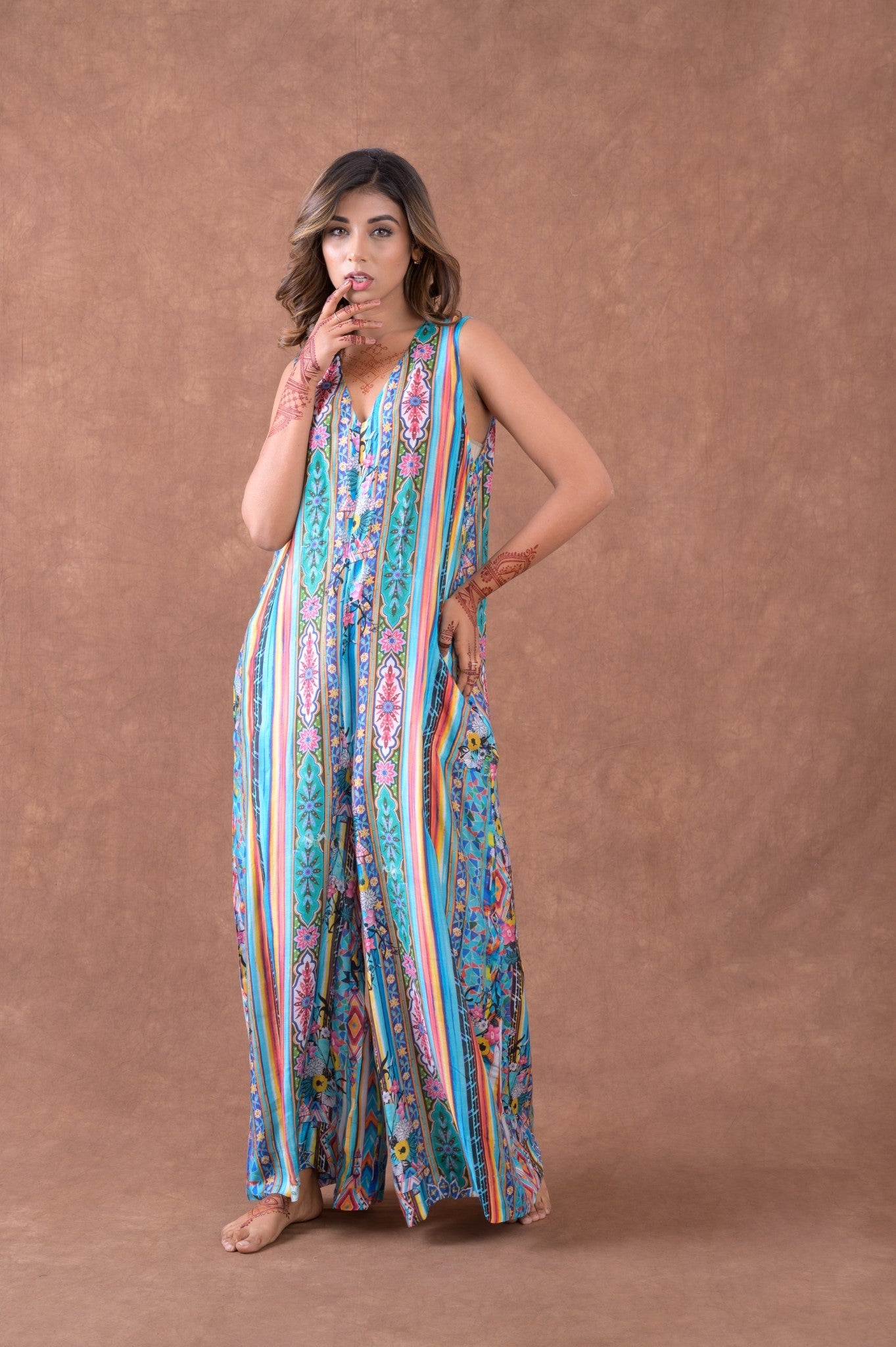 Rhea Silk Jumpsuit