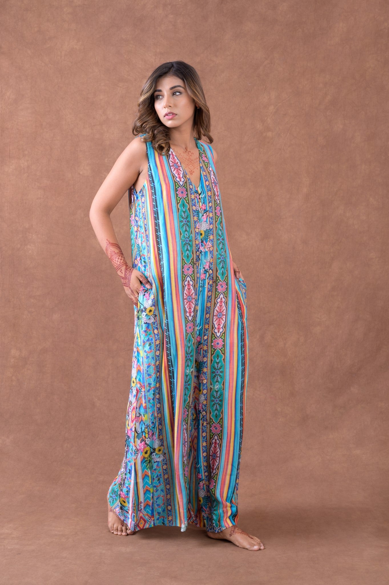 Rhea Silk Jumpsuit
