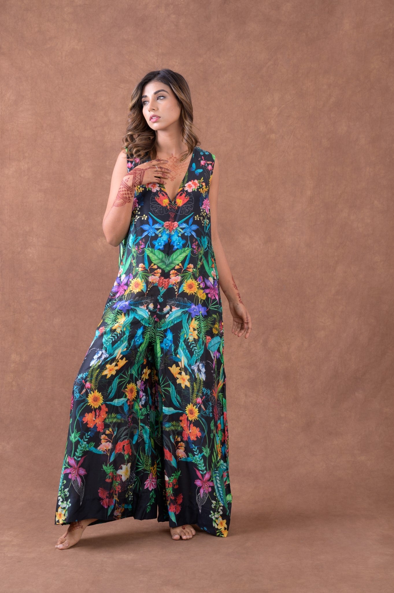 Rhea Silk Jumpsuit