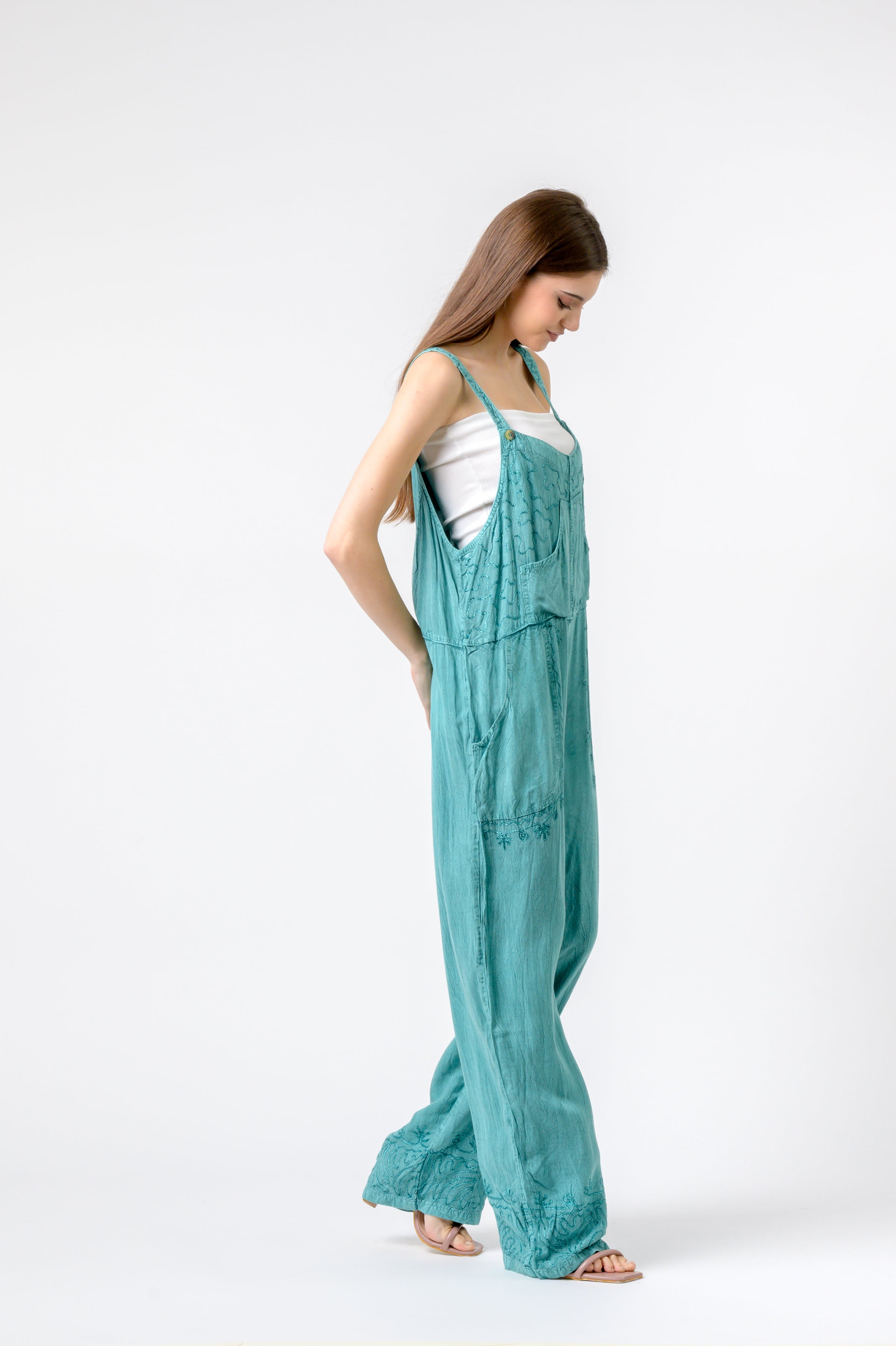 Lace And Patterned Jumper