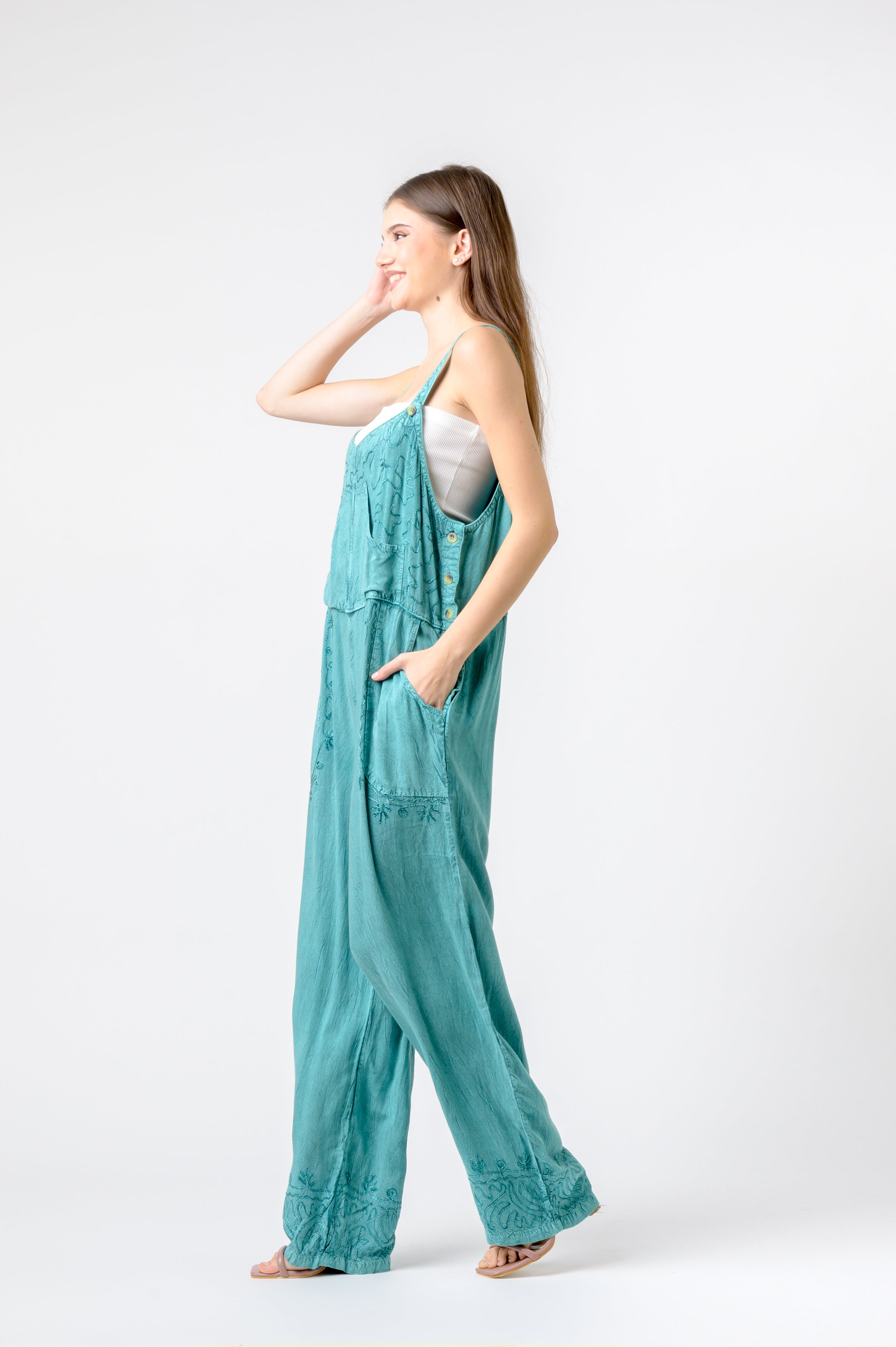 Lace And Patterned Jumper