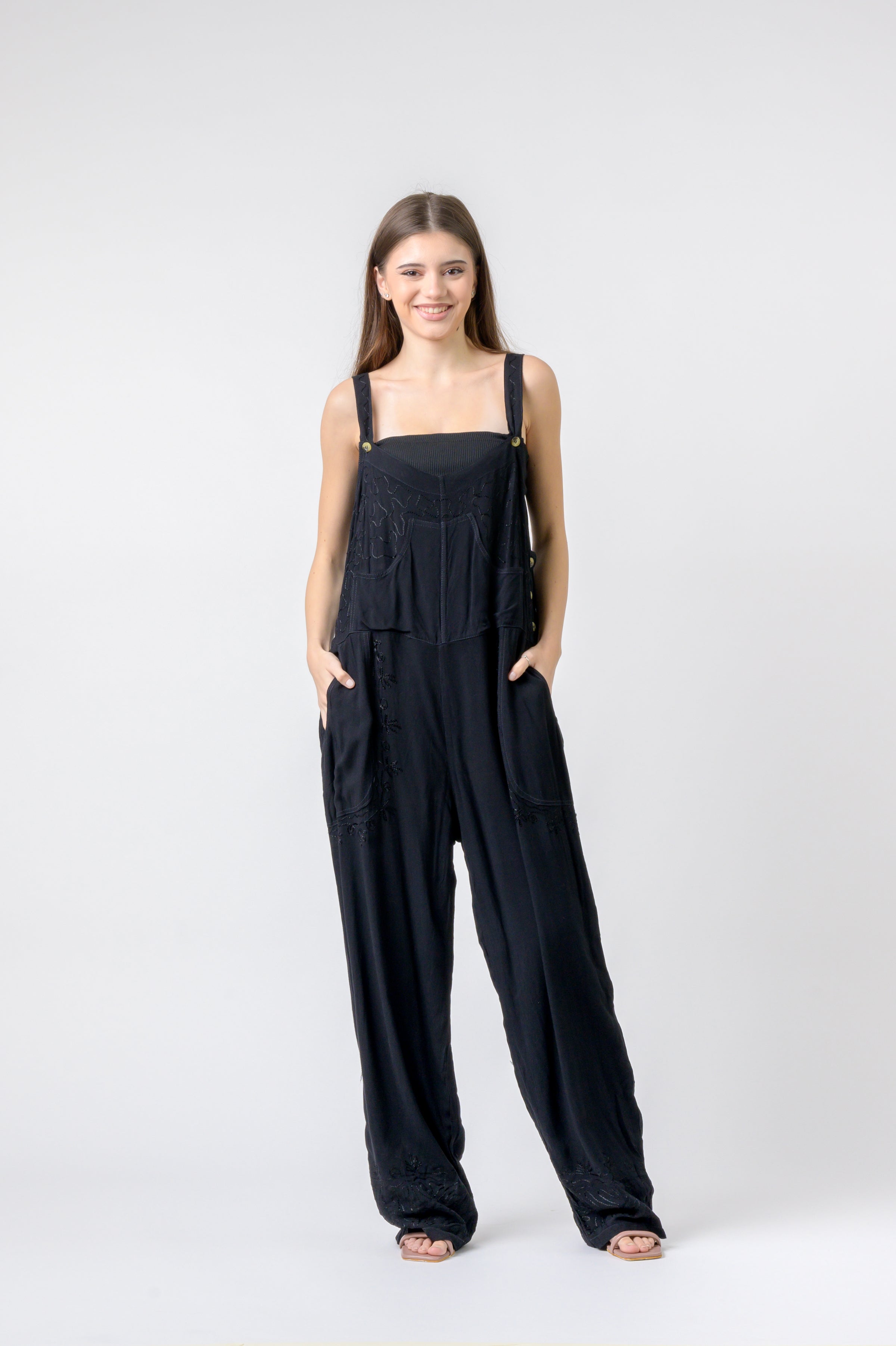 Lace And Patterned Jumper