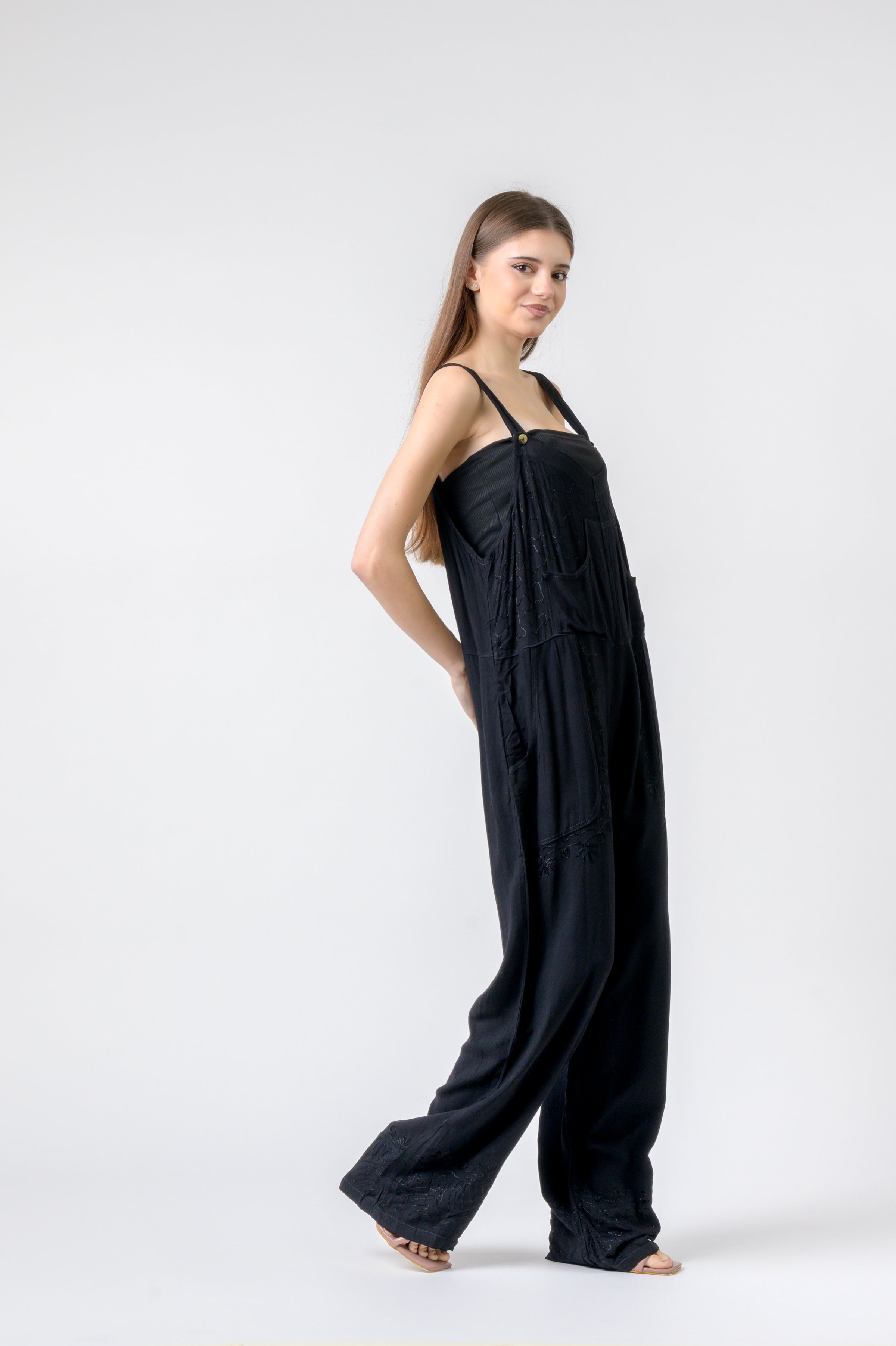 Lace And Patterned Jumper