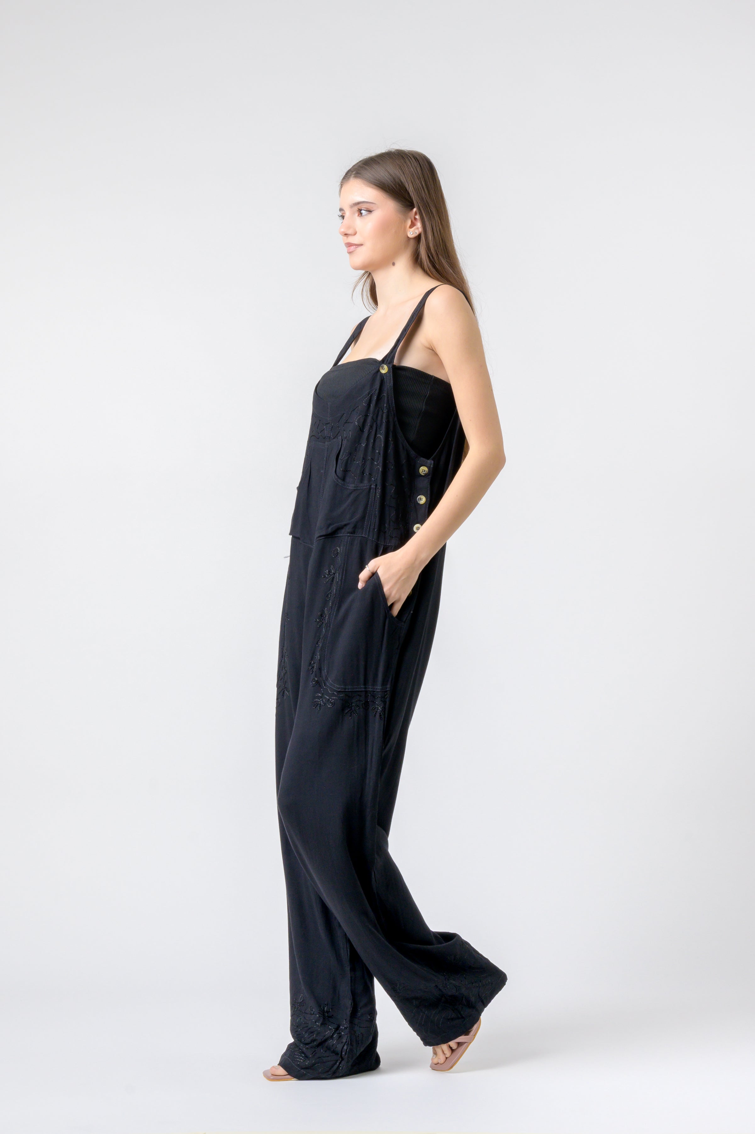 Lace And Patterned Jumper