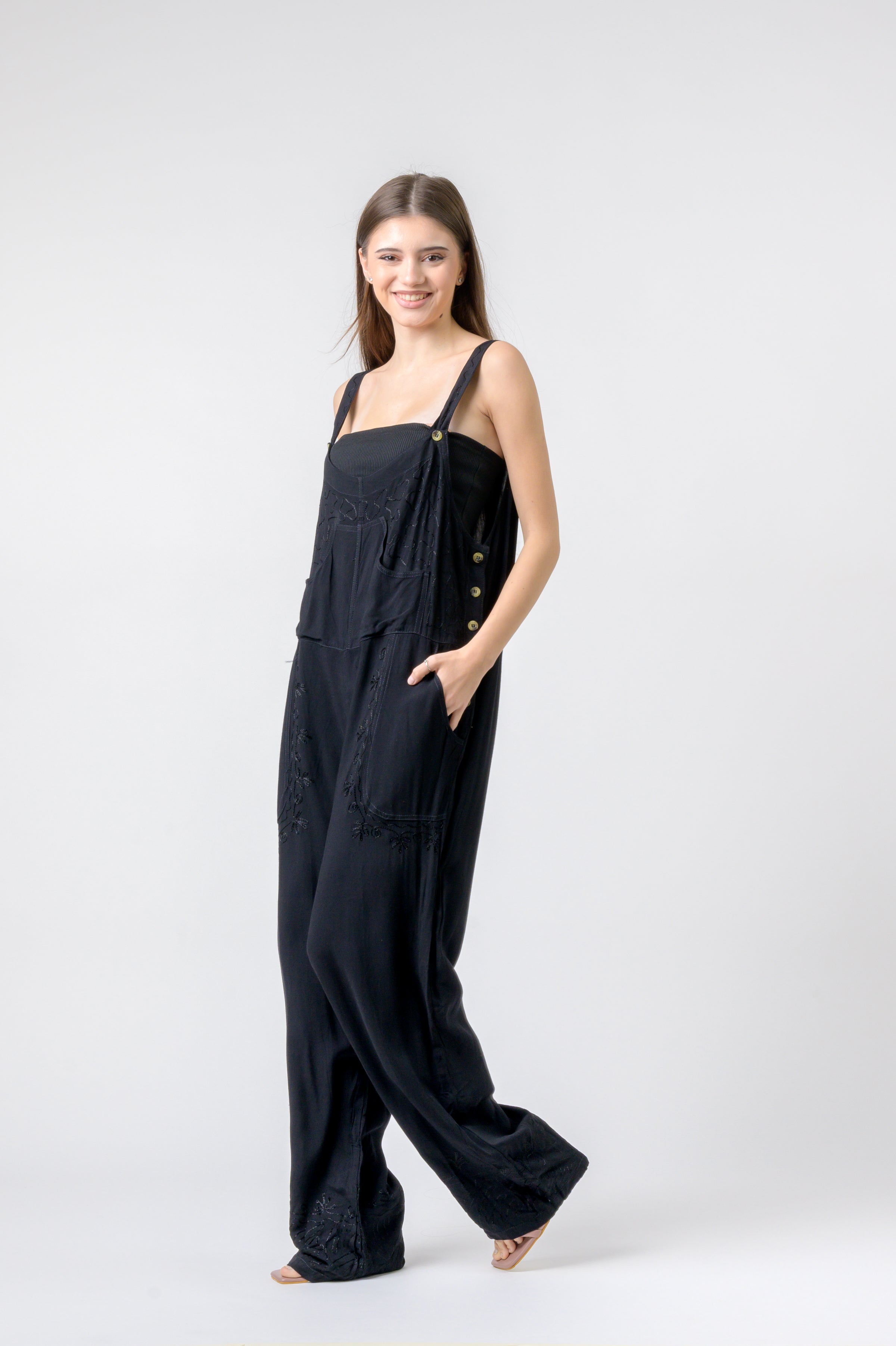 Lace And Patterned Jumper