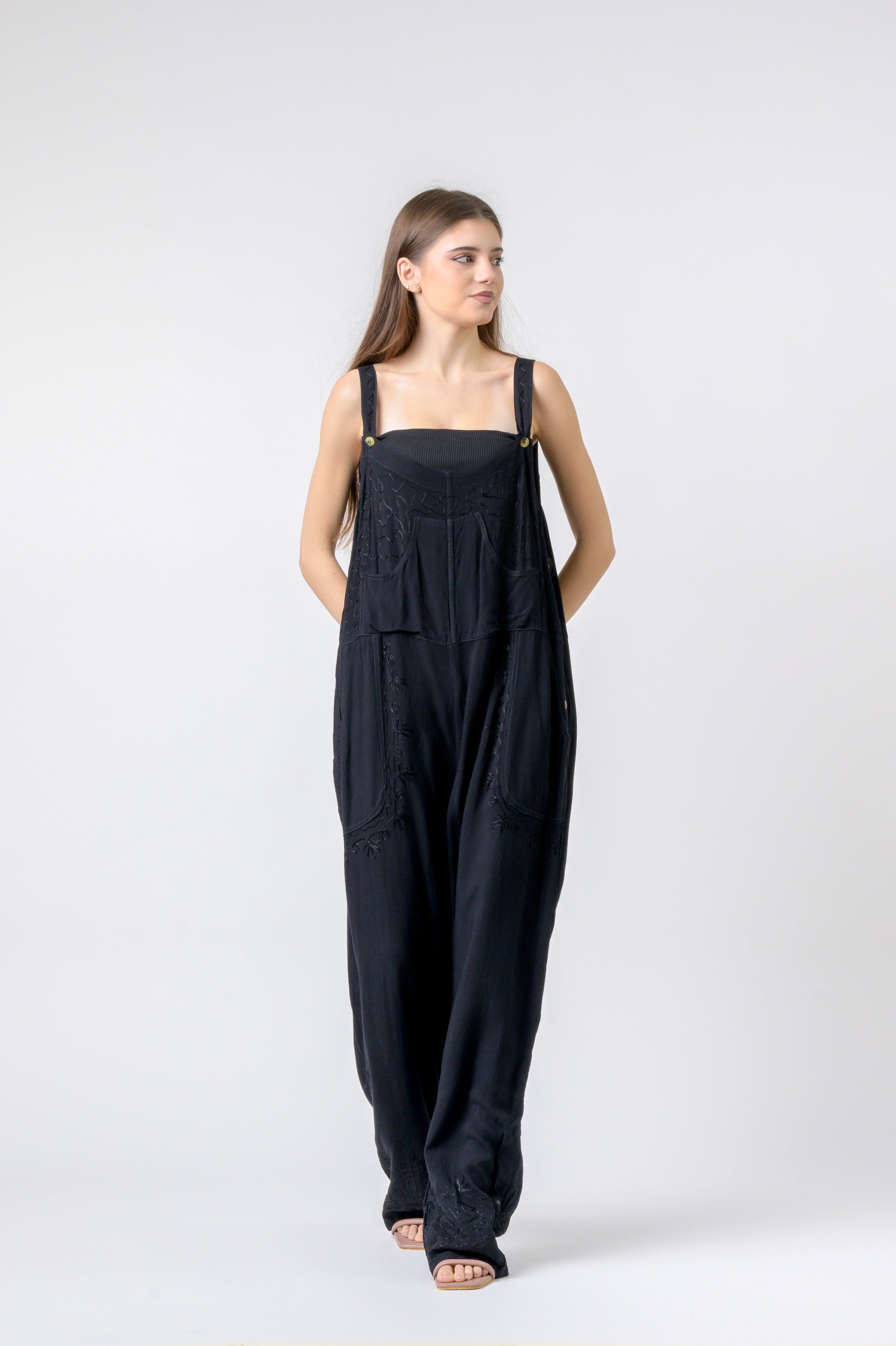 Lace And Patterned Jumper