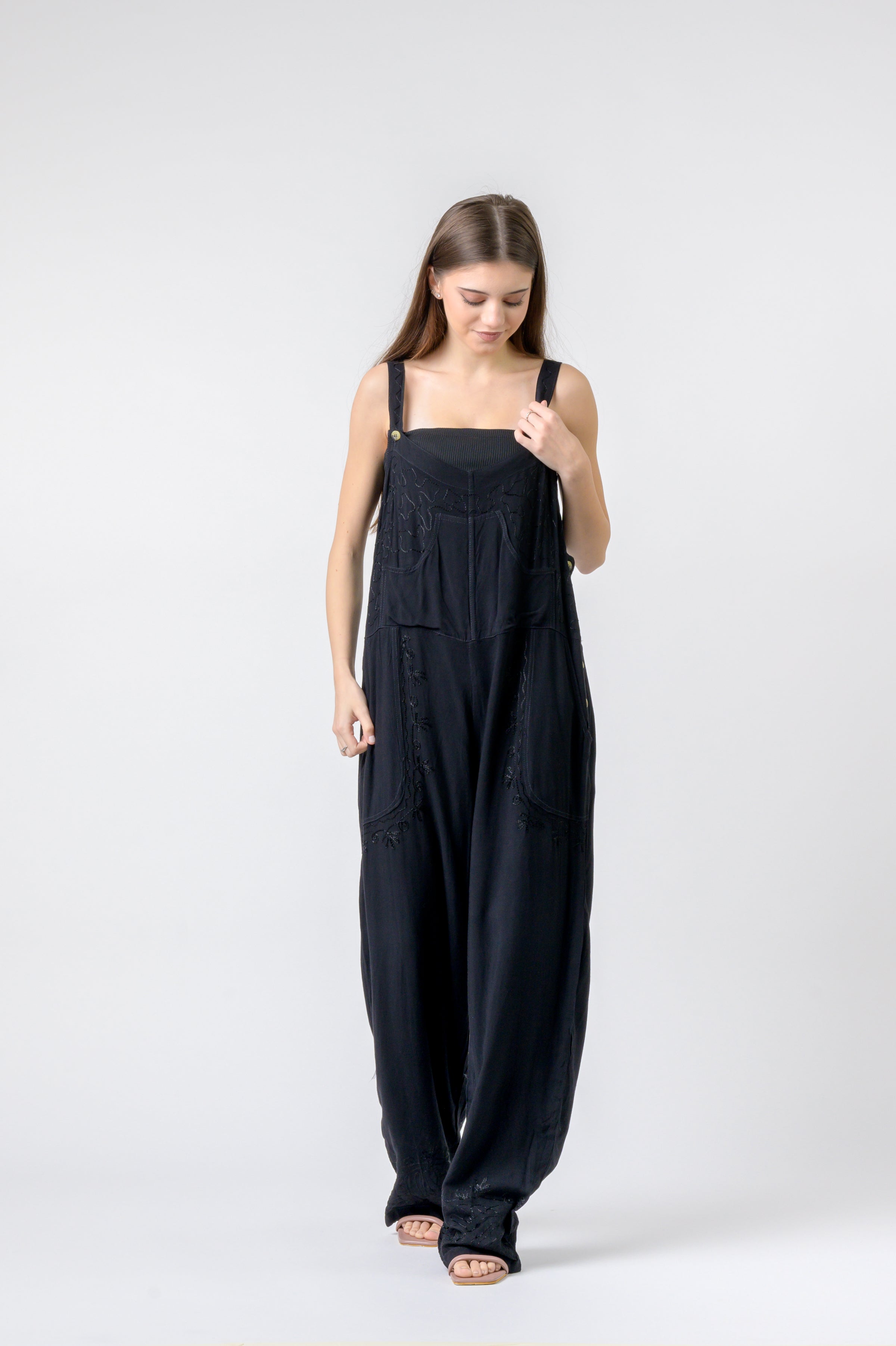 Lace And Patterned Jumper