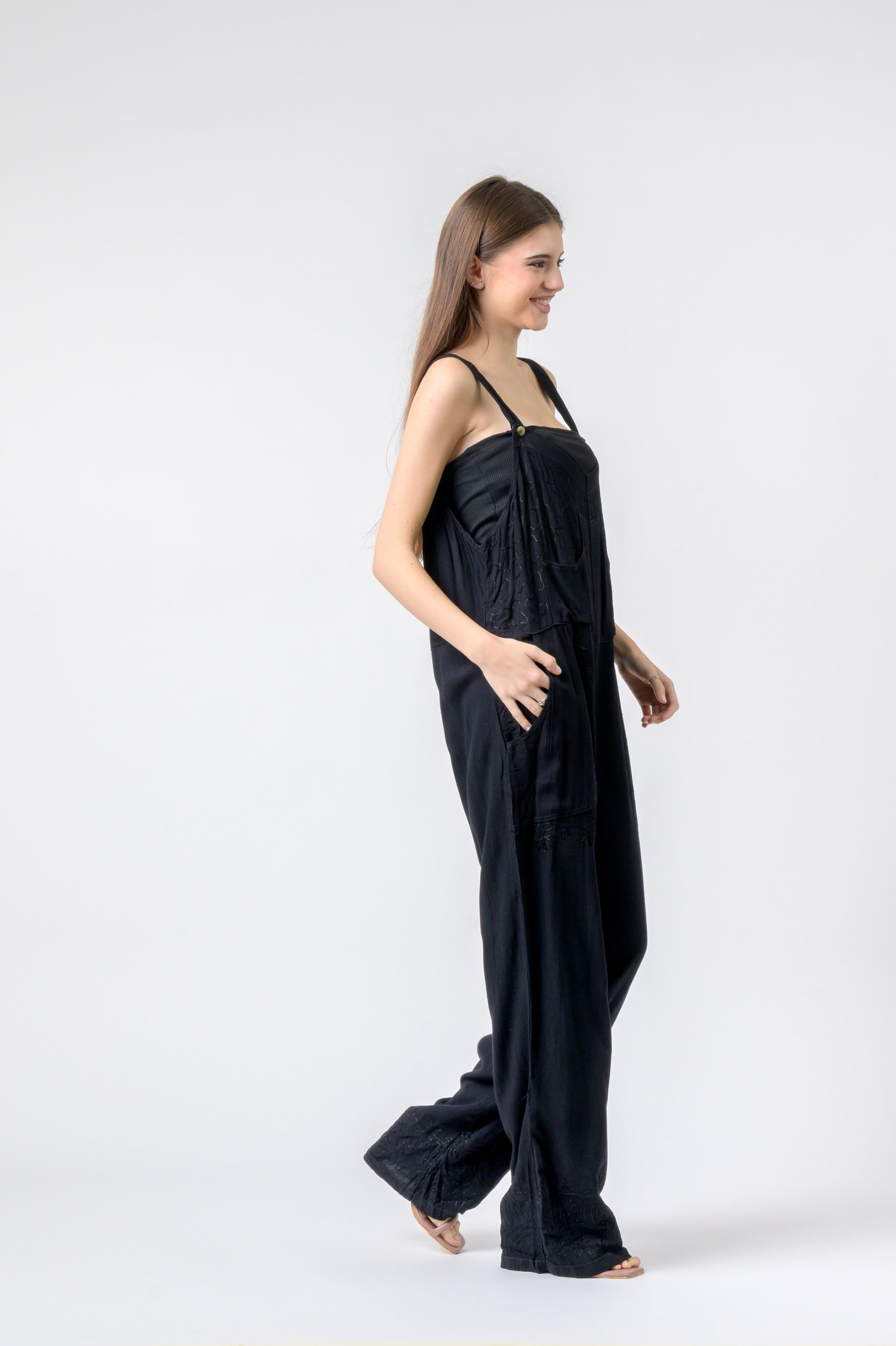 Lace And Patterned Jumper