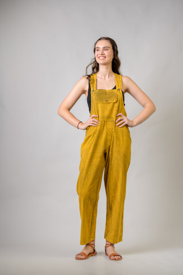 Cotton Style Jumper - Mustard