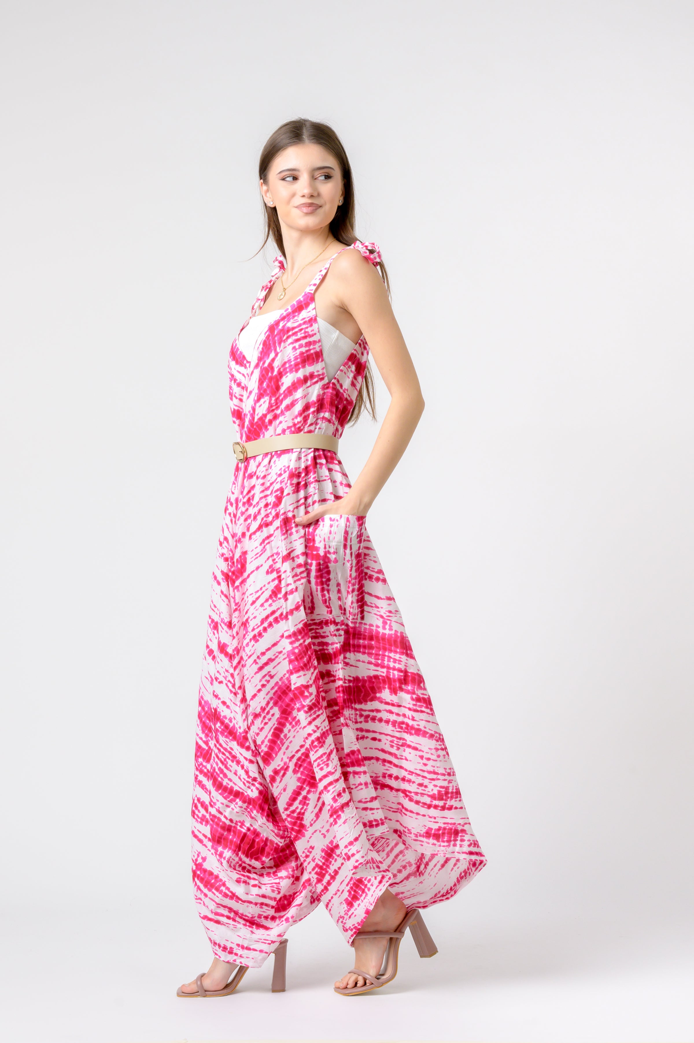 Salvo Jumpsuit - Pink
