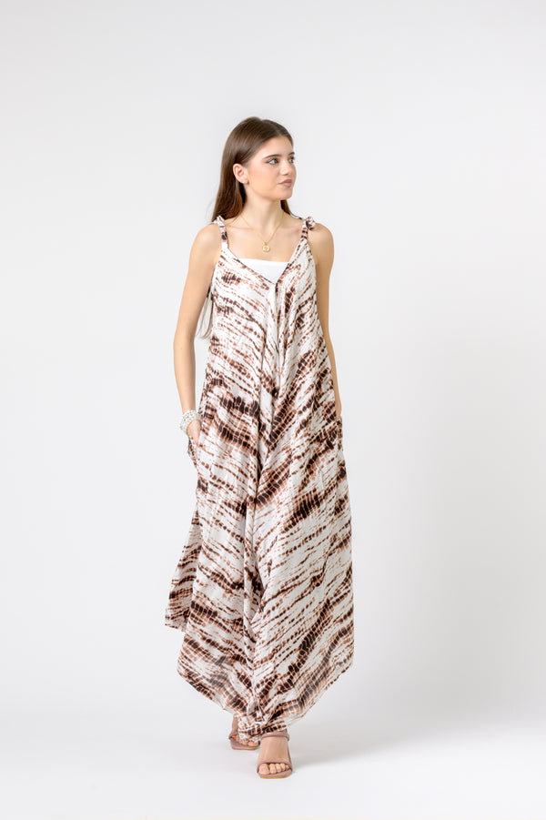 Salvo Jumpsuit - Brown