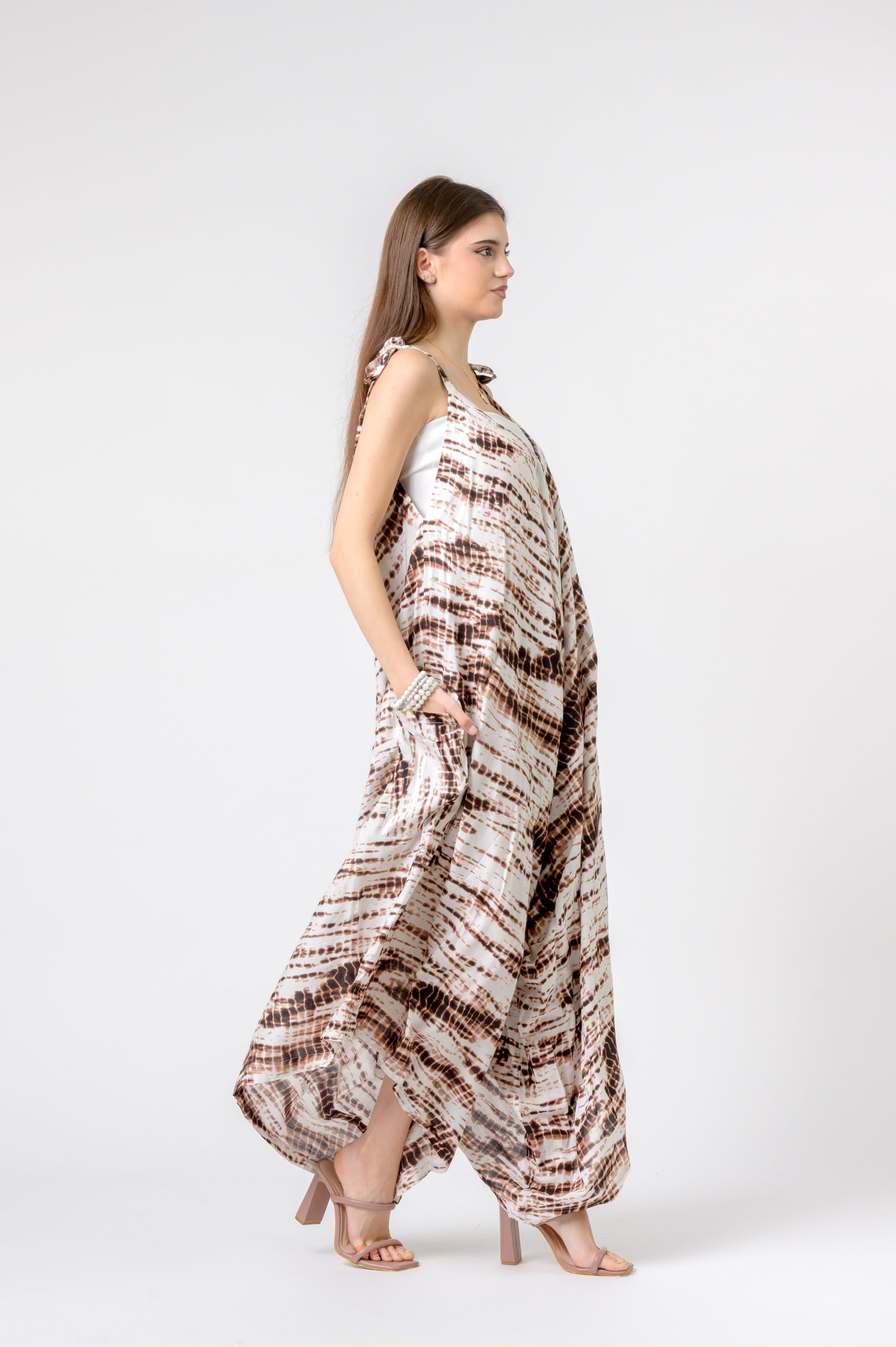 Salvo Jumpsuit - Brown