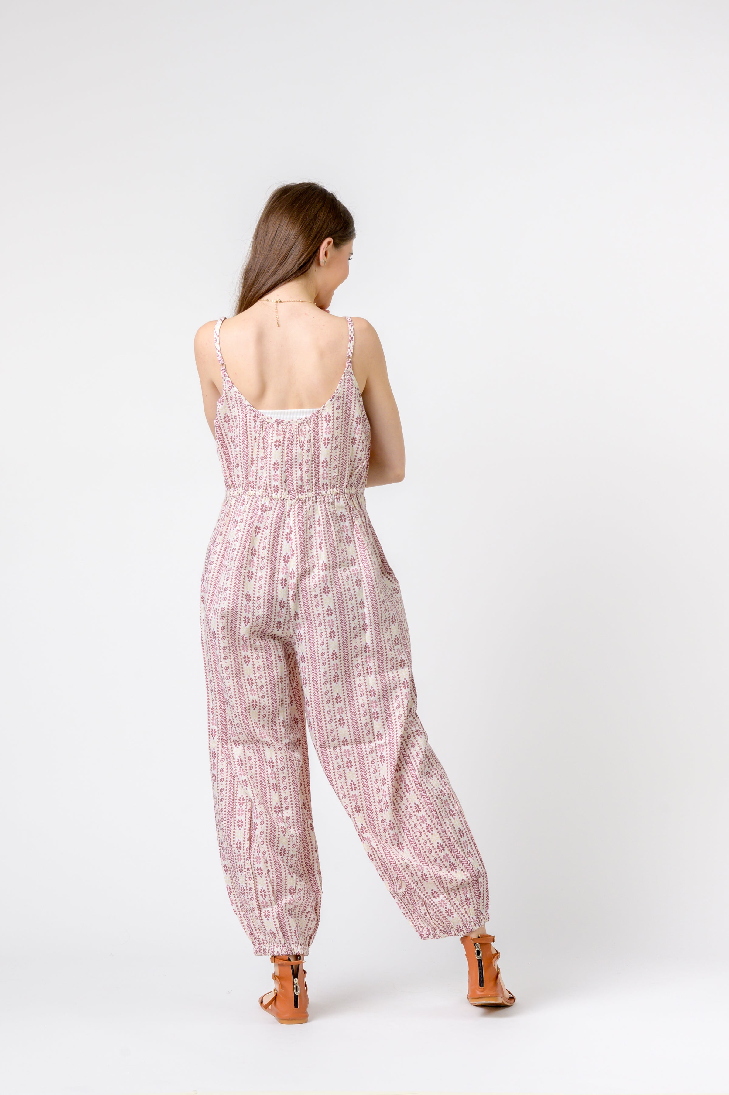 Eva Jumpsuit Flower Print