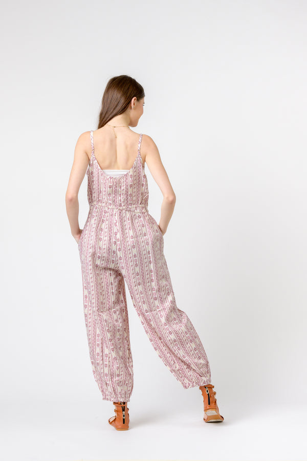 Eva Jumpsuit Flower Print