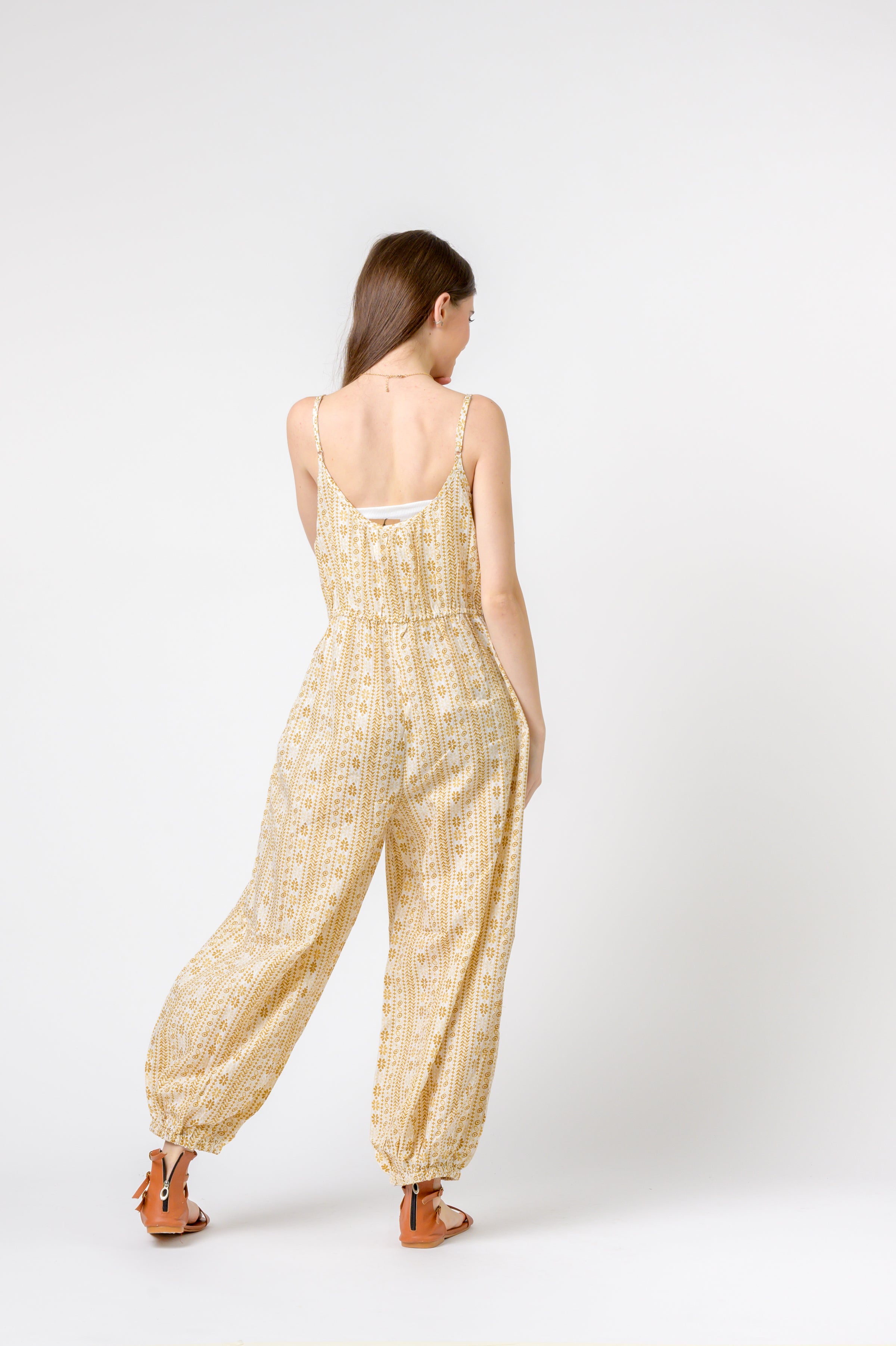 Eva Jumpsuit Flower Print